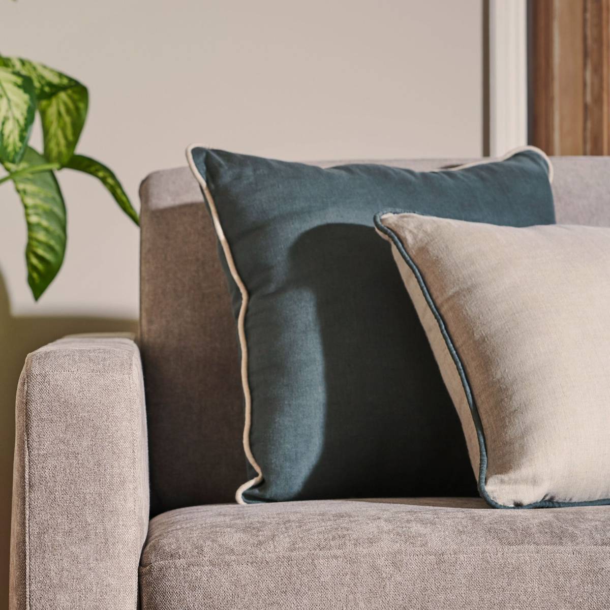 Coussin lin passepoil Carly Coussin lin passepoil Carly