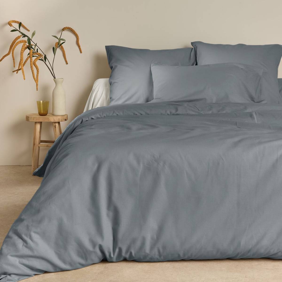 Housse de couette coton lin Valentine Housse de couette coton lin Valentine