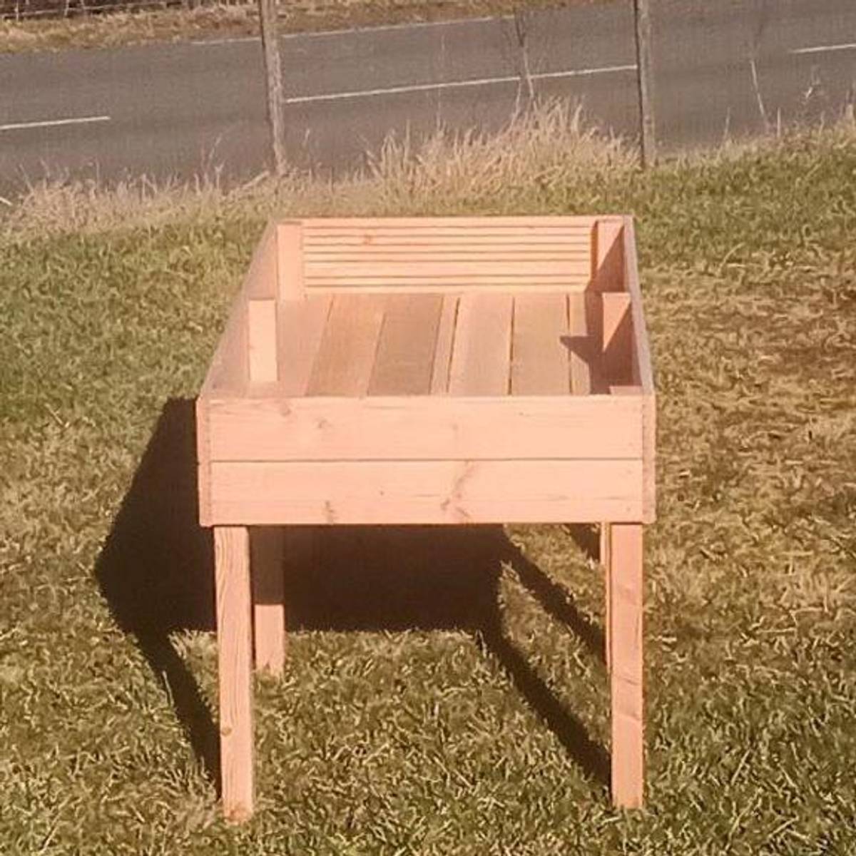 Table Potagère Rectangulaire 320 L en Bois Naturel Table Potagère Rectangulaire 320 L en Bois Naturel