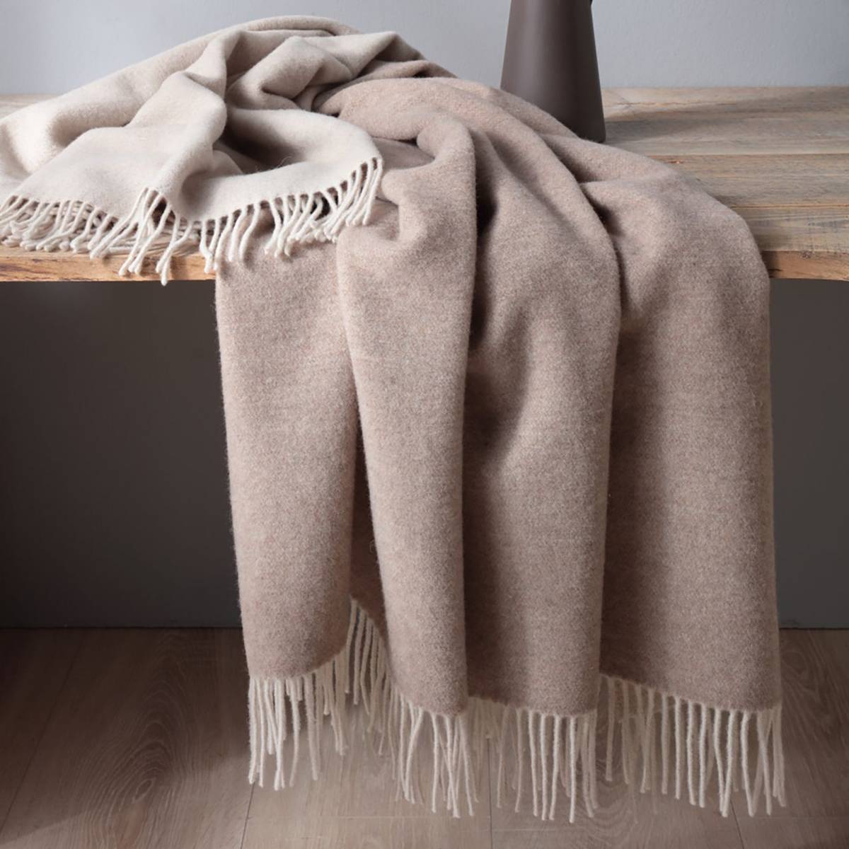 Plaid laine et cachemire Clarence Plaid laine et cachemire Clarence