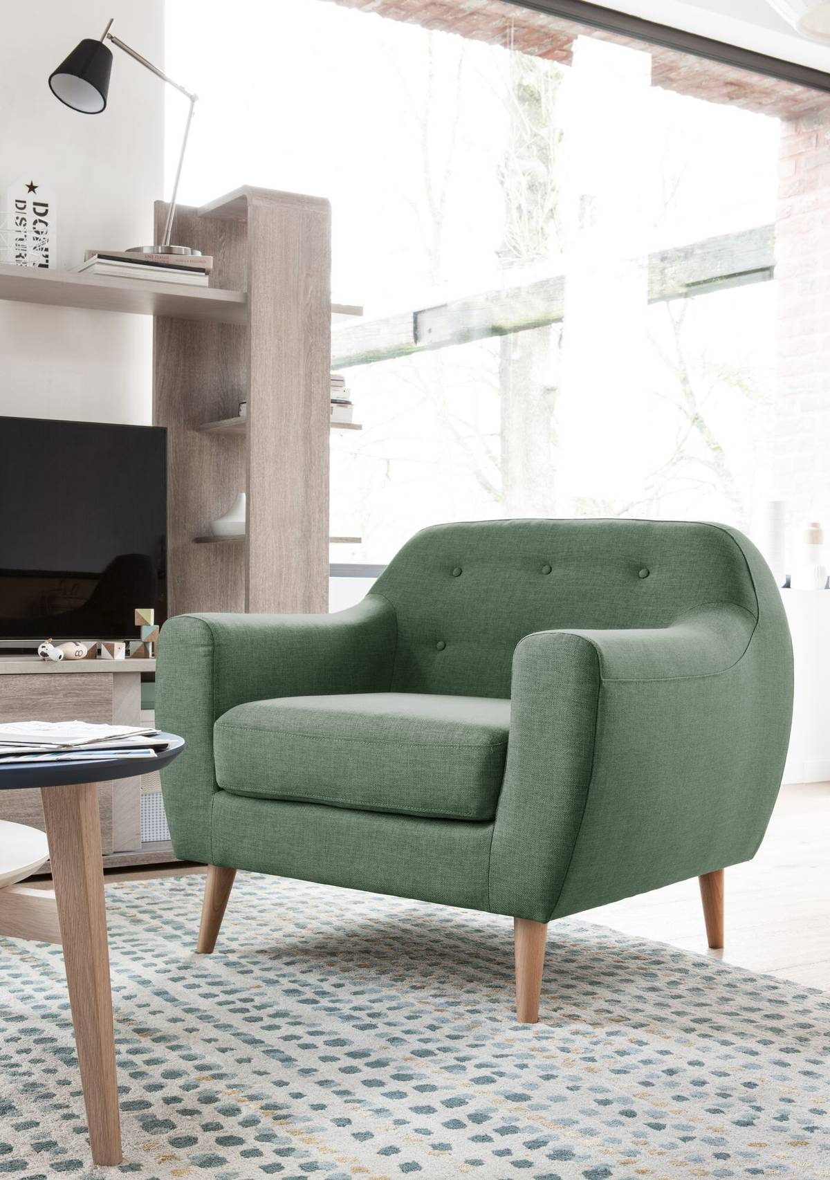 Fauteuil tissu Agathe Fauteuil tissu Agathe