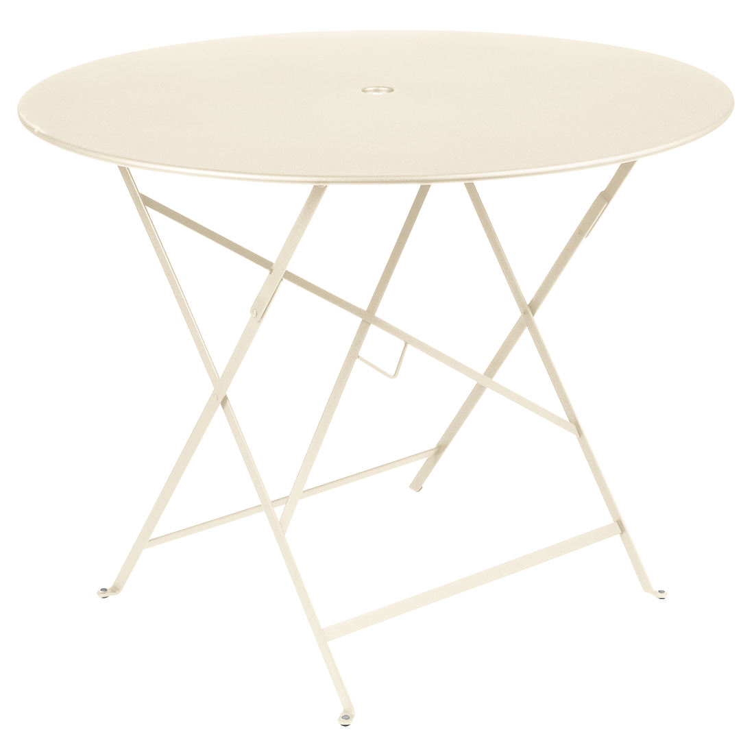 Table Ronde Pliante Ø96 cm Bistro en Acier