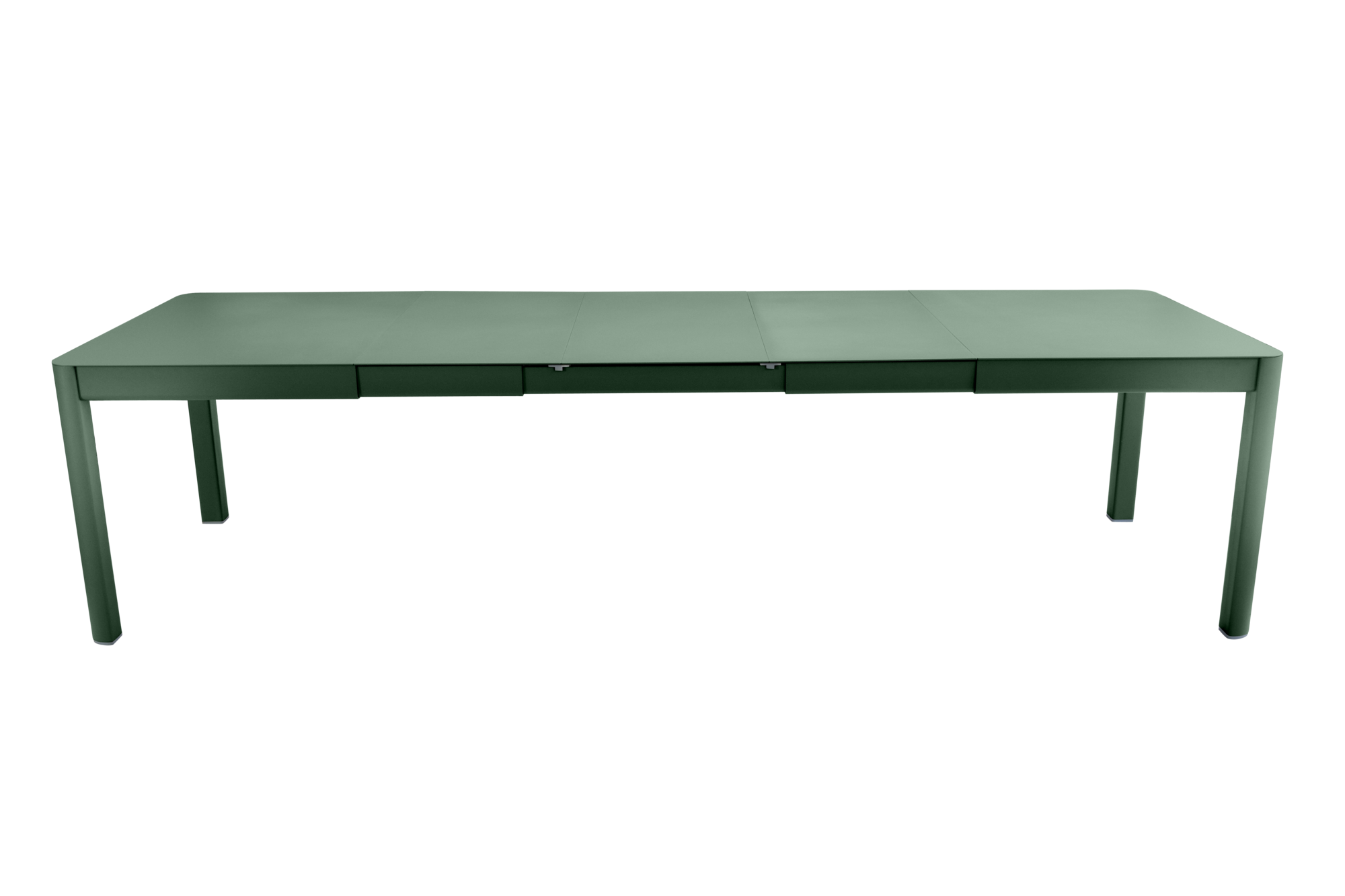 Table Rectangulaire Extensible 149/299 x 100 cm Ribambelle en Aluminium