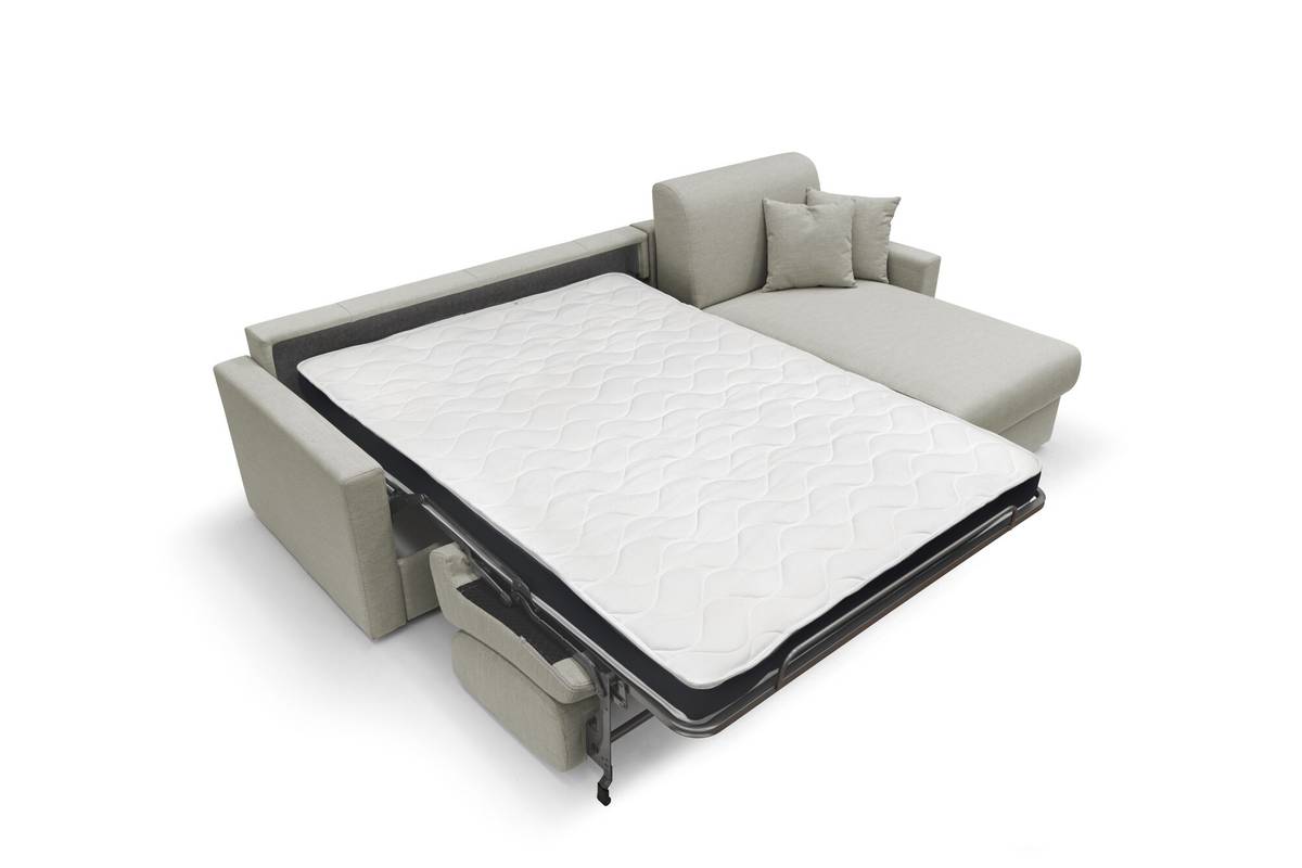 Canapé d'angle convertible et réversible tissu recyclé déhoussable Aubin Canapé d'angle convertible et réversible tissu recyclé déhoussable Aubin