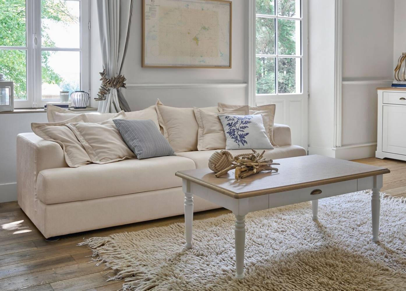 Canapé convertible tissu Pacha