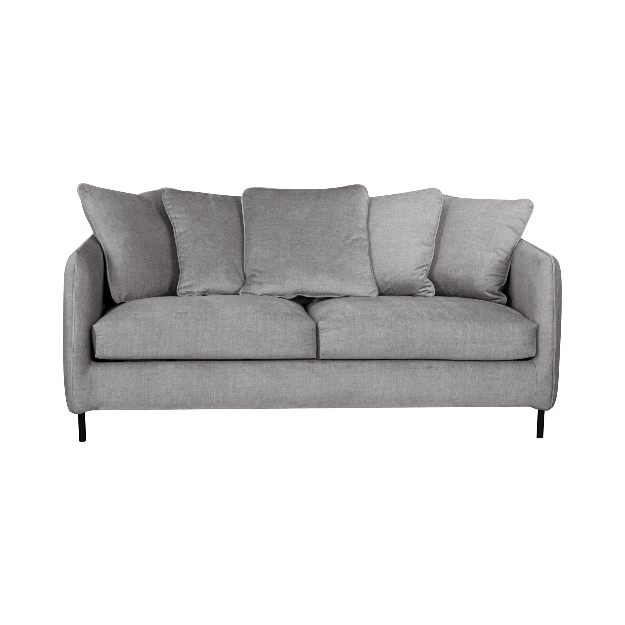 Canapé convertible velours Olympe 3 places