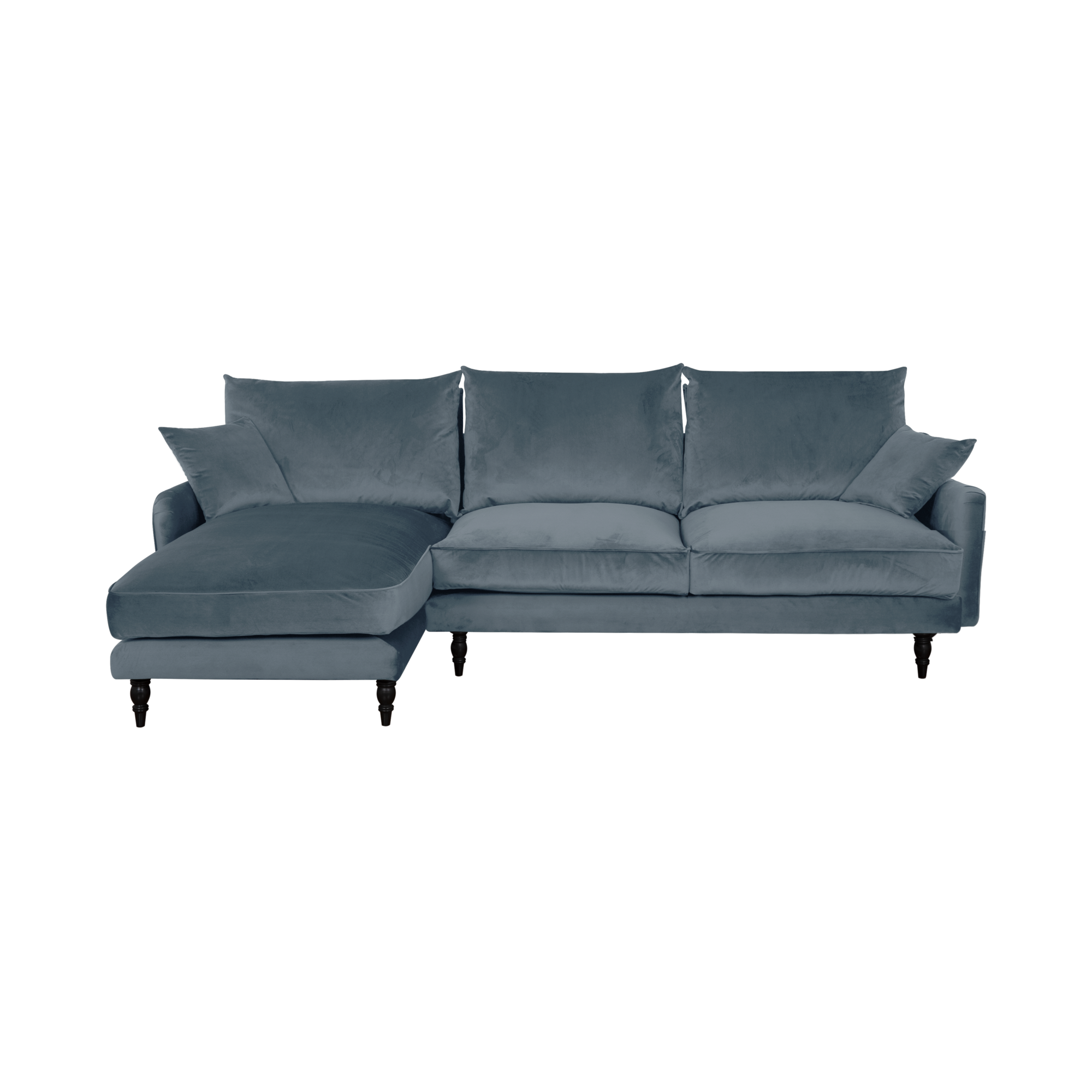 Canapé d'angle velours Olie