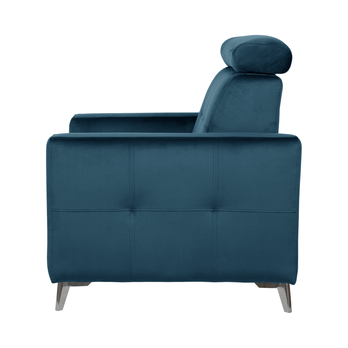 Fauteuil relax électrique velours Cheverny Fauteuil relax électrique velours Cheverny