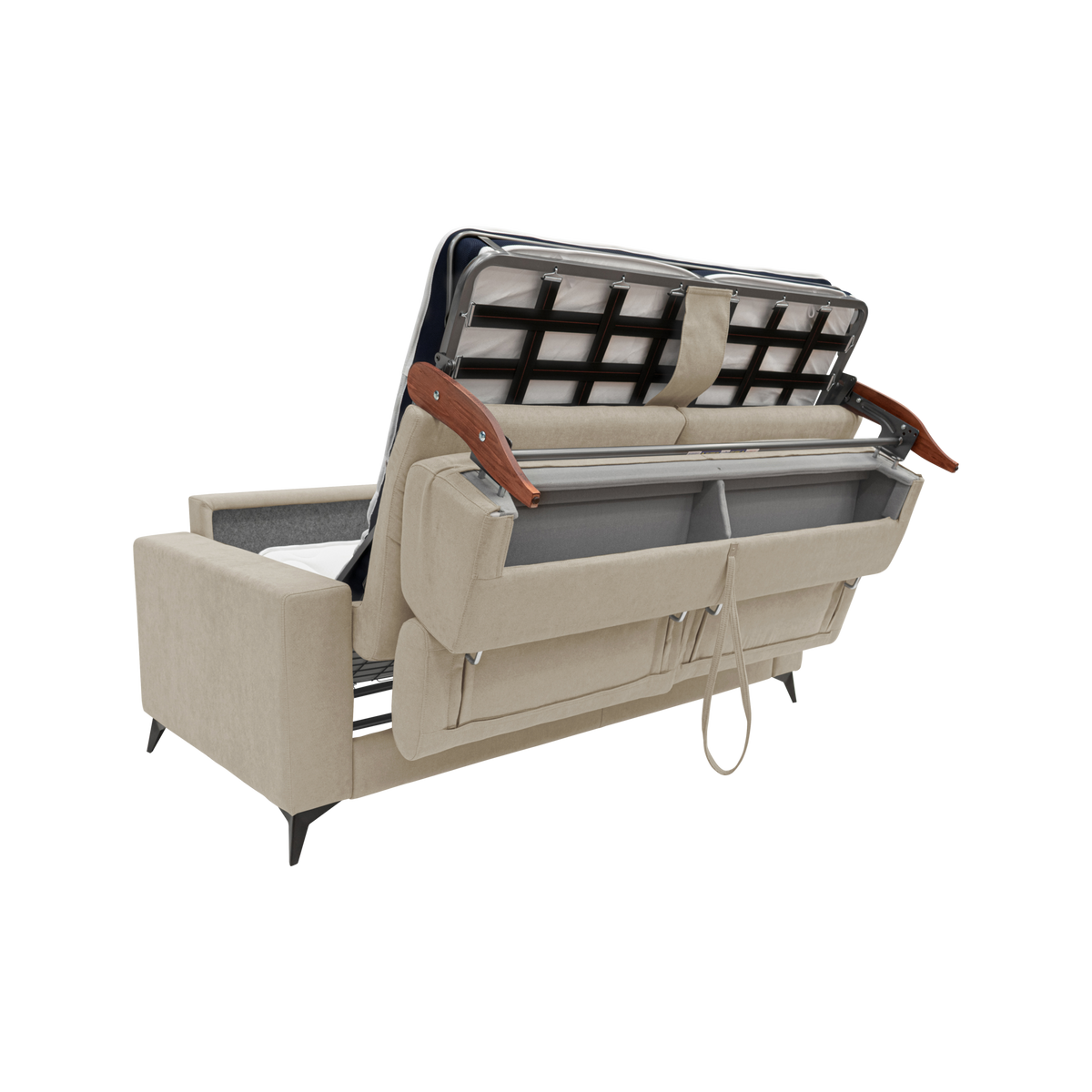 Canapé convertible tissu Alden Canapé convertible tissu Alden