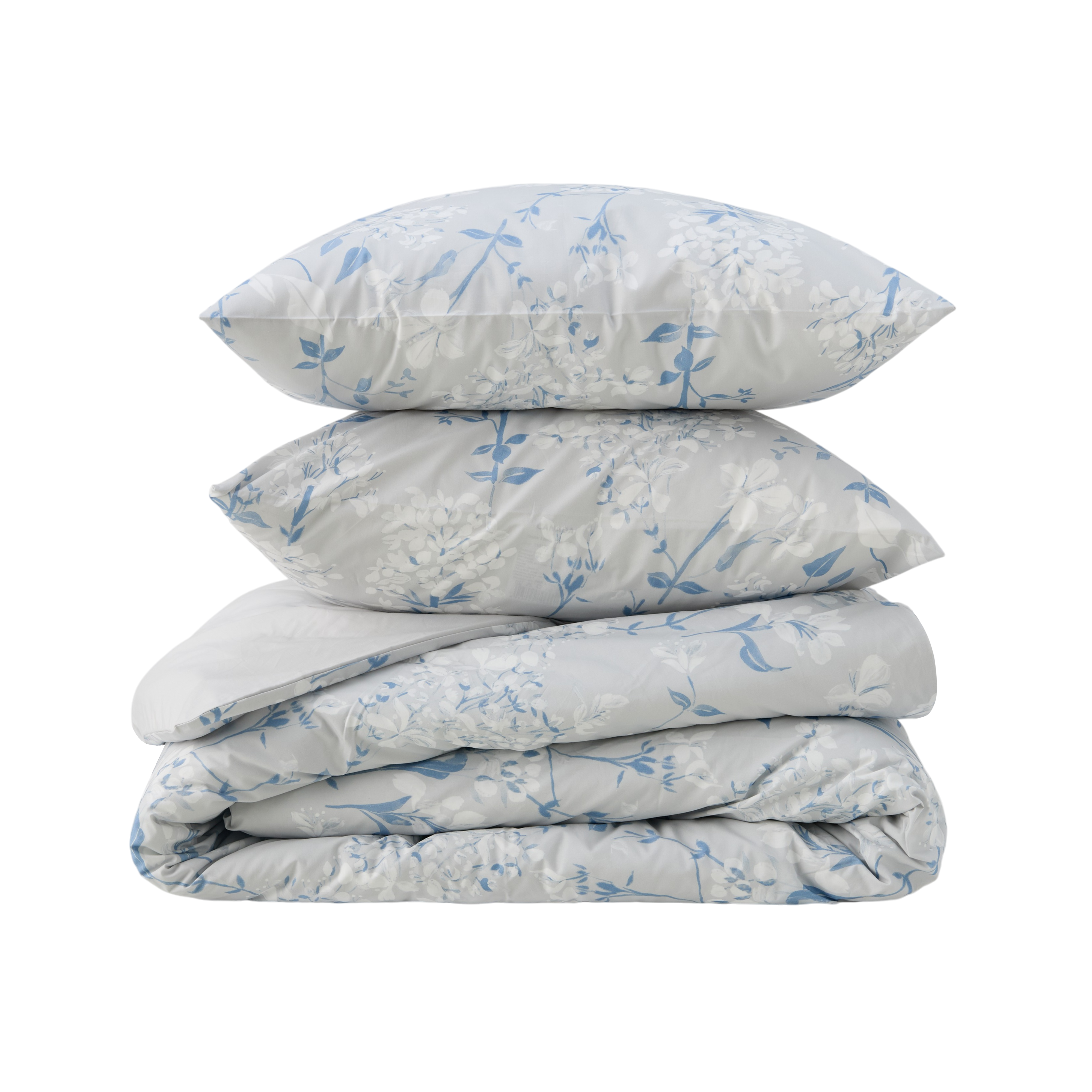 Parure de lit percale Passerage CAMIF