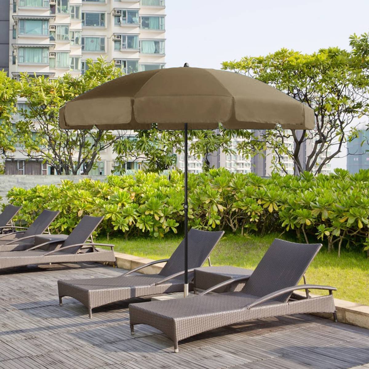 Parasol Rond ⌀ 250 cm Sunline en Acier Parasol Rond ⌀ 250 cm Sunline en Acier