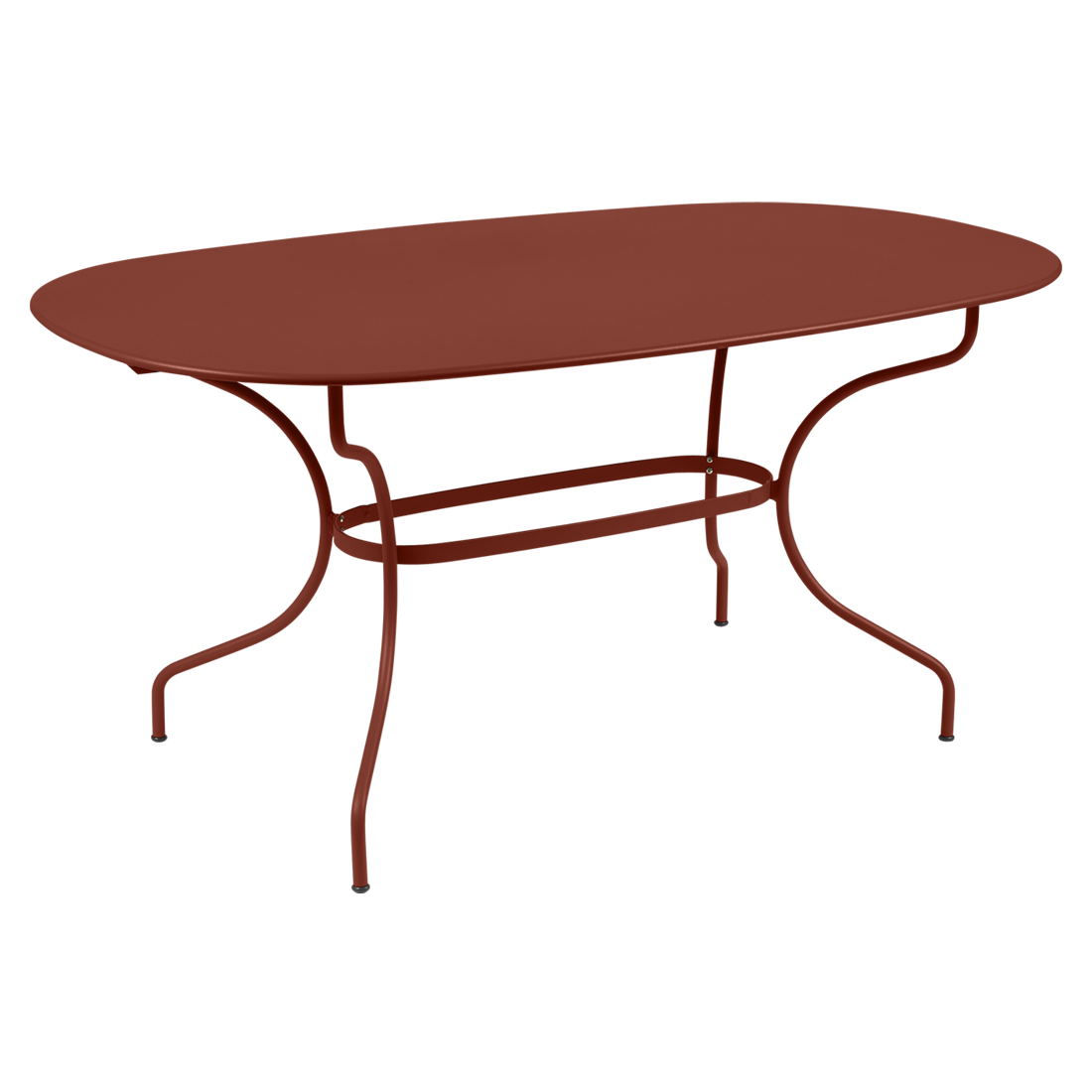 Table Ovale 160 x 90 cm Opéra+ en Acier
