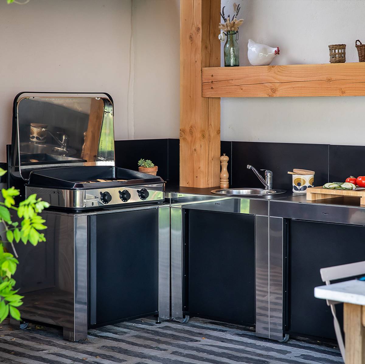 Plancha sign Gaz 80 en Inox Plancha sign Gaz 80 en Inox