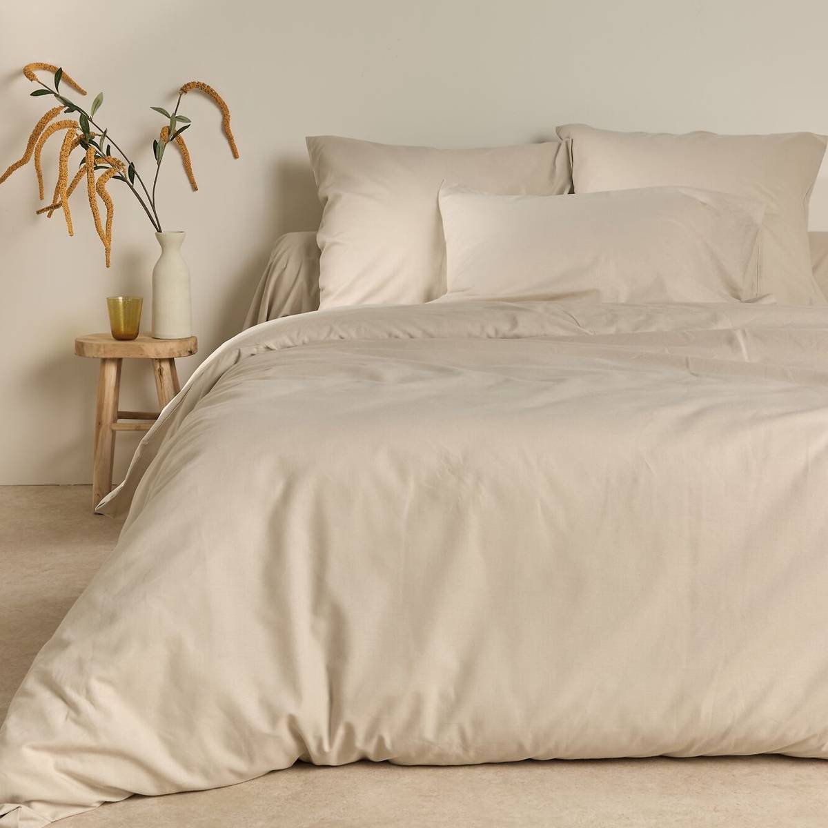 Housse de couette coton lin Valentine Housse de couette coton lin Valentine