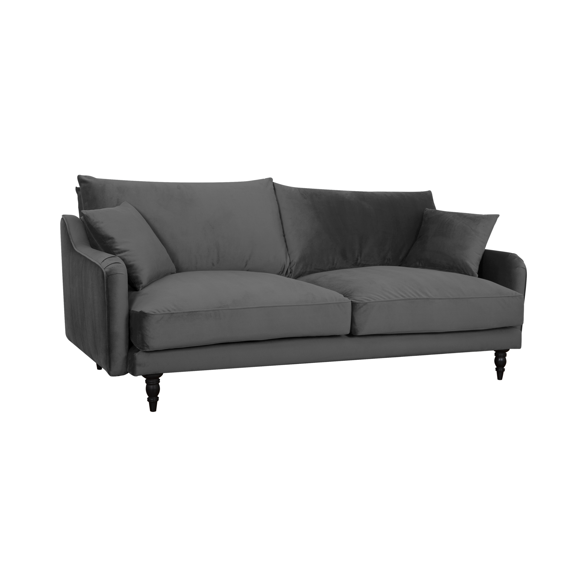 Canapé velours Olie