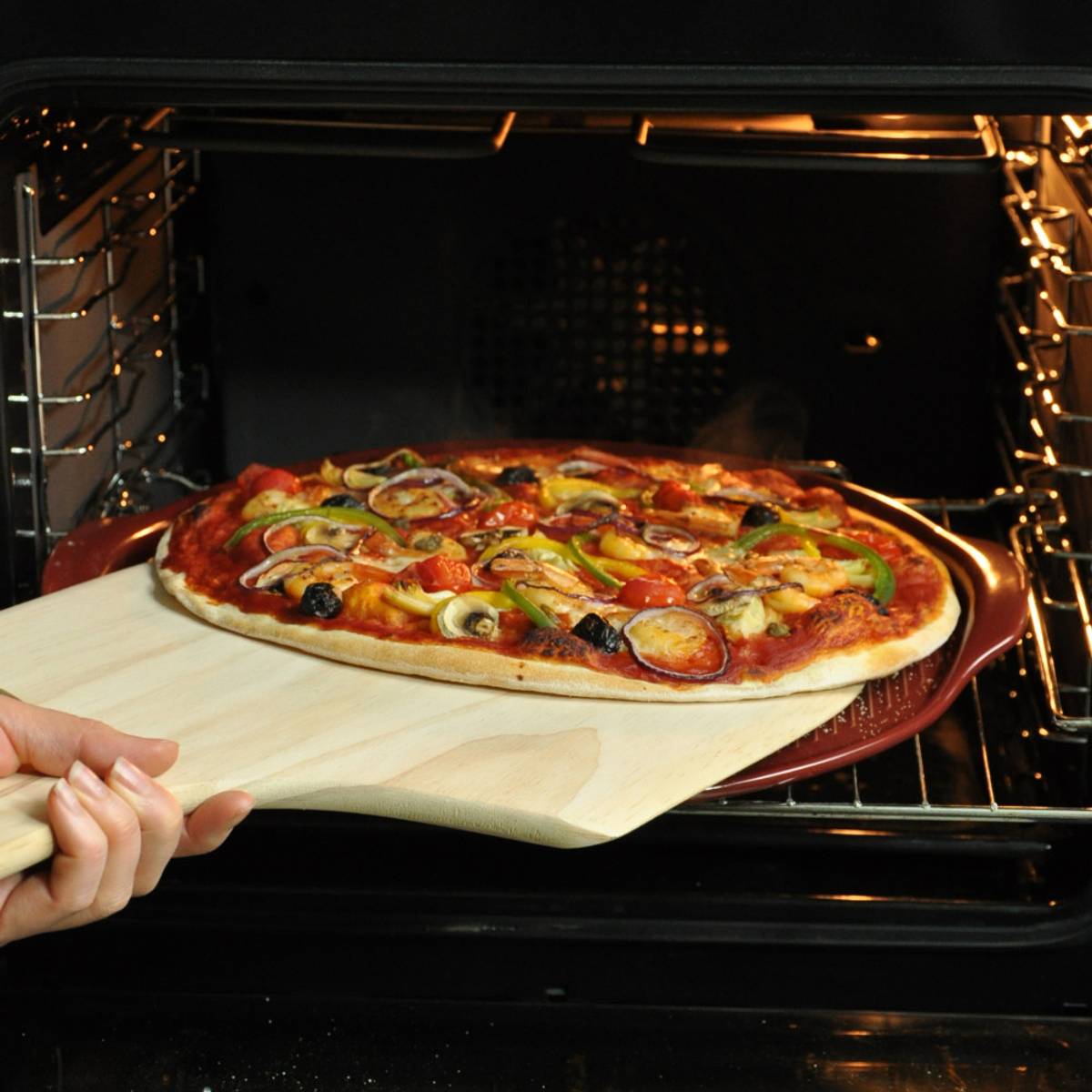 Pizza stone Fusain Pizza stone Fusain