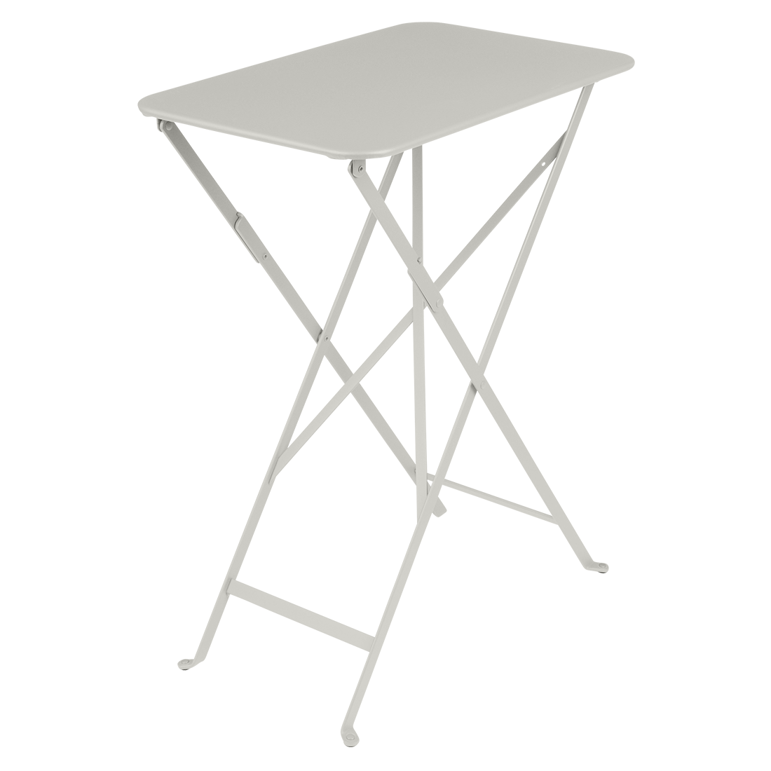 Table Rectangulaire Pliante 57 x 37 cm Bistro en Acier