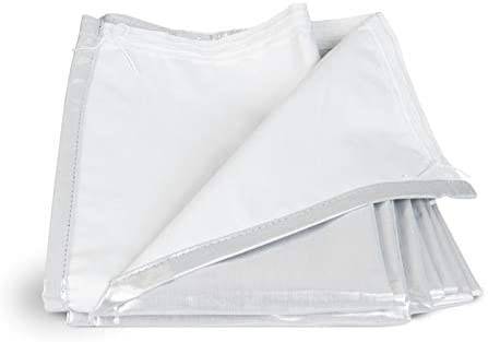 Doublure occultant et thermique Bi-Well, blanc & argent