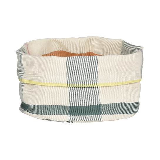 Lot de 2 corbeilles à pain coton bio Nousse ARTIGA