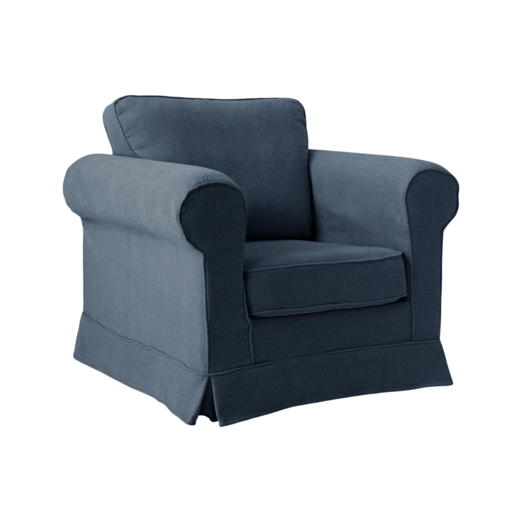 Fauteuil tissu déhoussable Naxos
