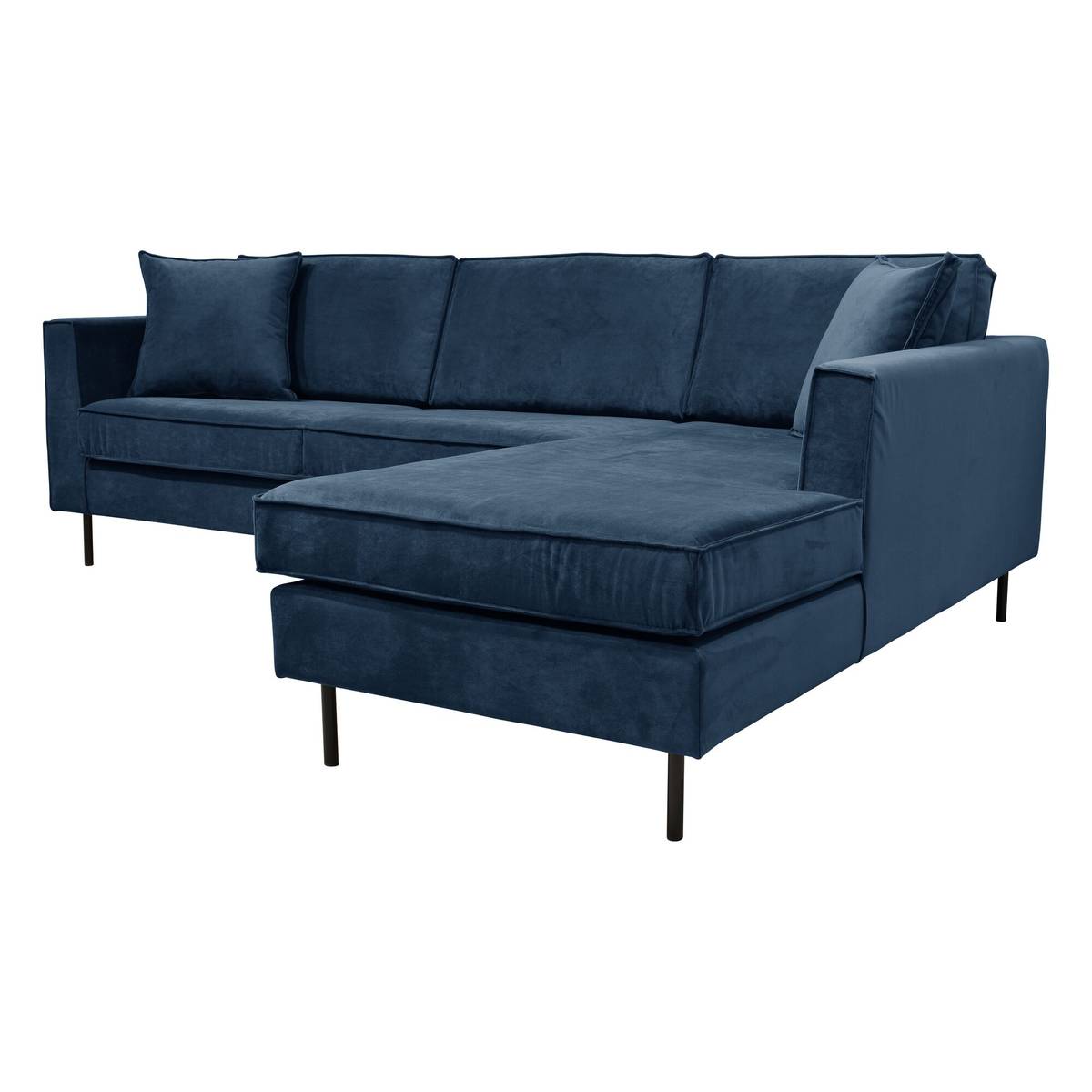 Canapé d'angle velours Pietra Canapé d'angle velours Pietra