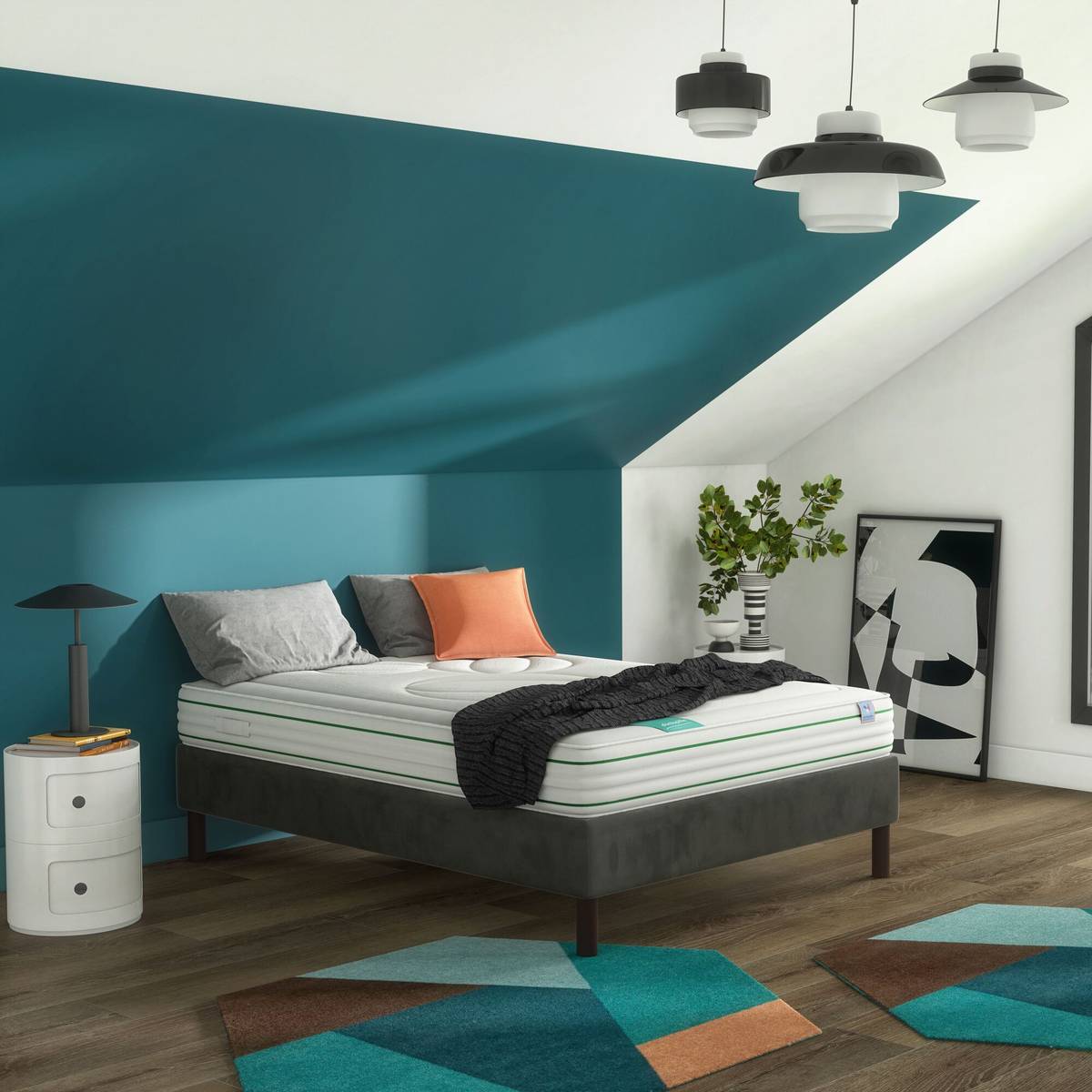 Matelas latex d'origine naturelle 22 cm Hévéane Matelas latex d'origine naturelle 22 cm Hévéane