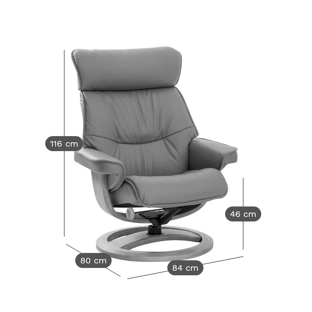 Fauteuil relax tissu Eden