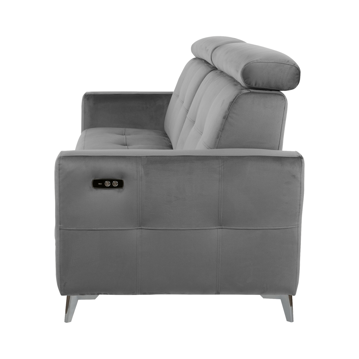 Canapé relax électrique velours Cheverny Canapé relax électrique velours Cheverny