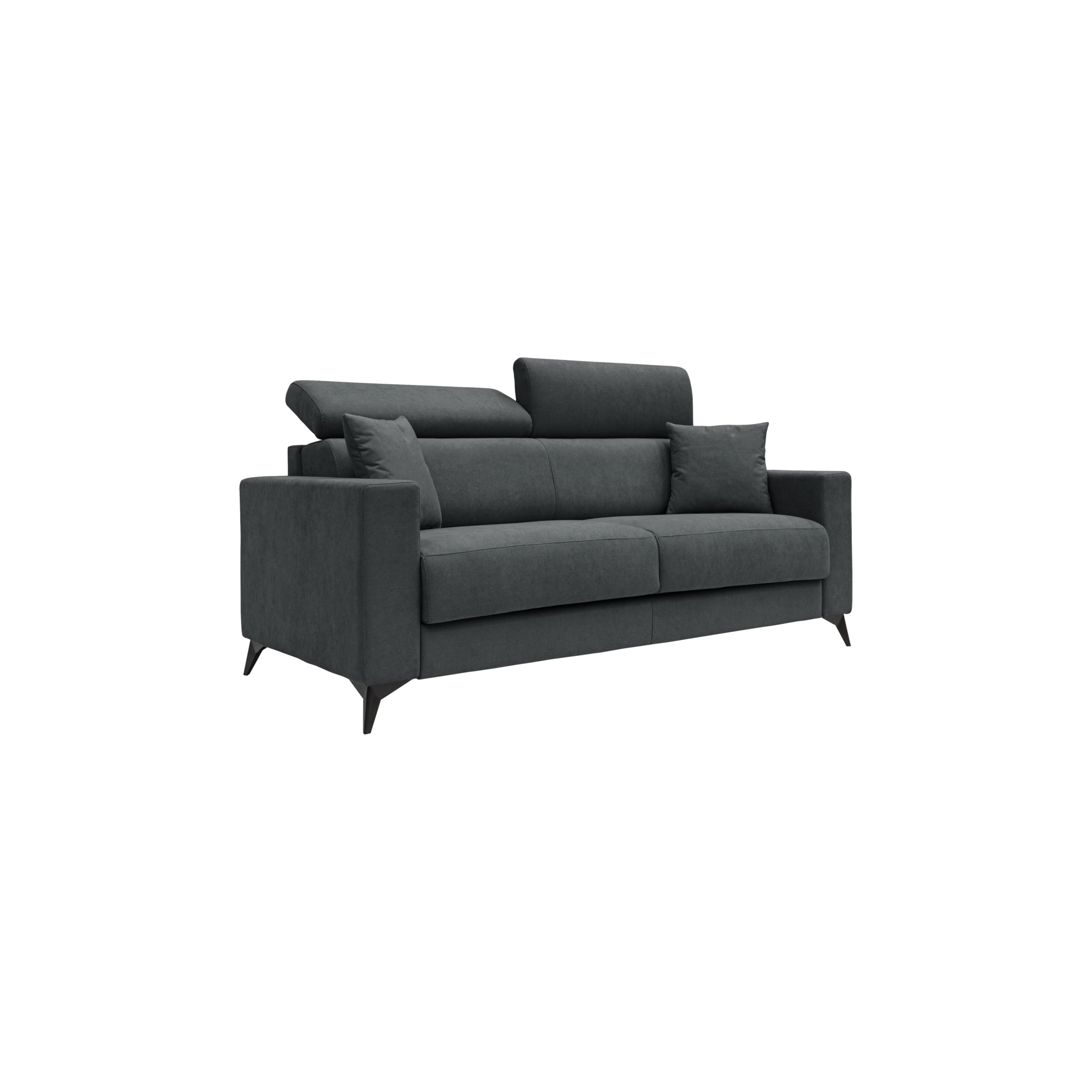 Canapé convertible tissu recyclé déhoussable Alden