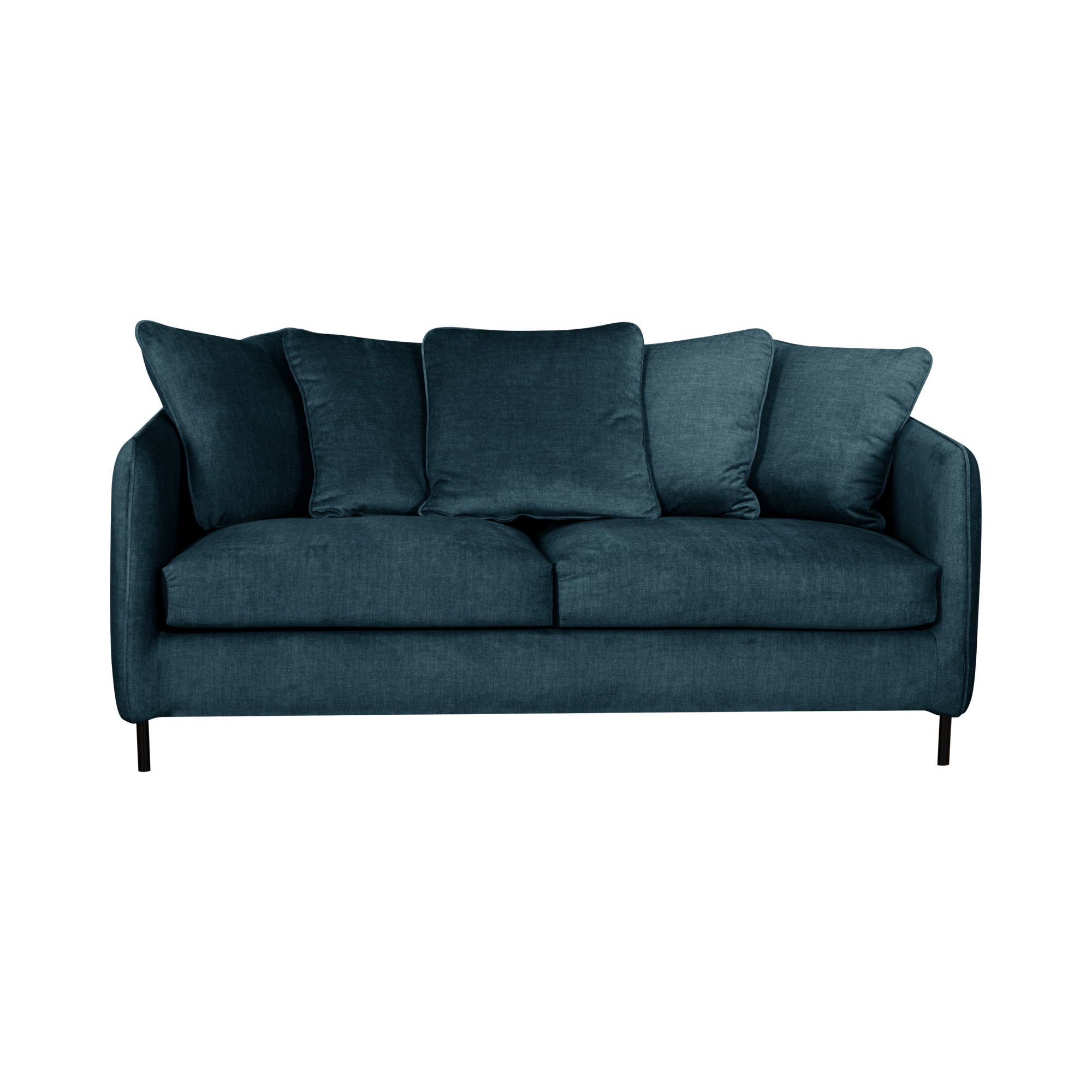 Canapé convertible velours Olympe 3 places