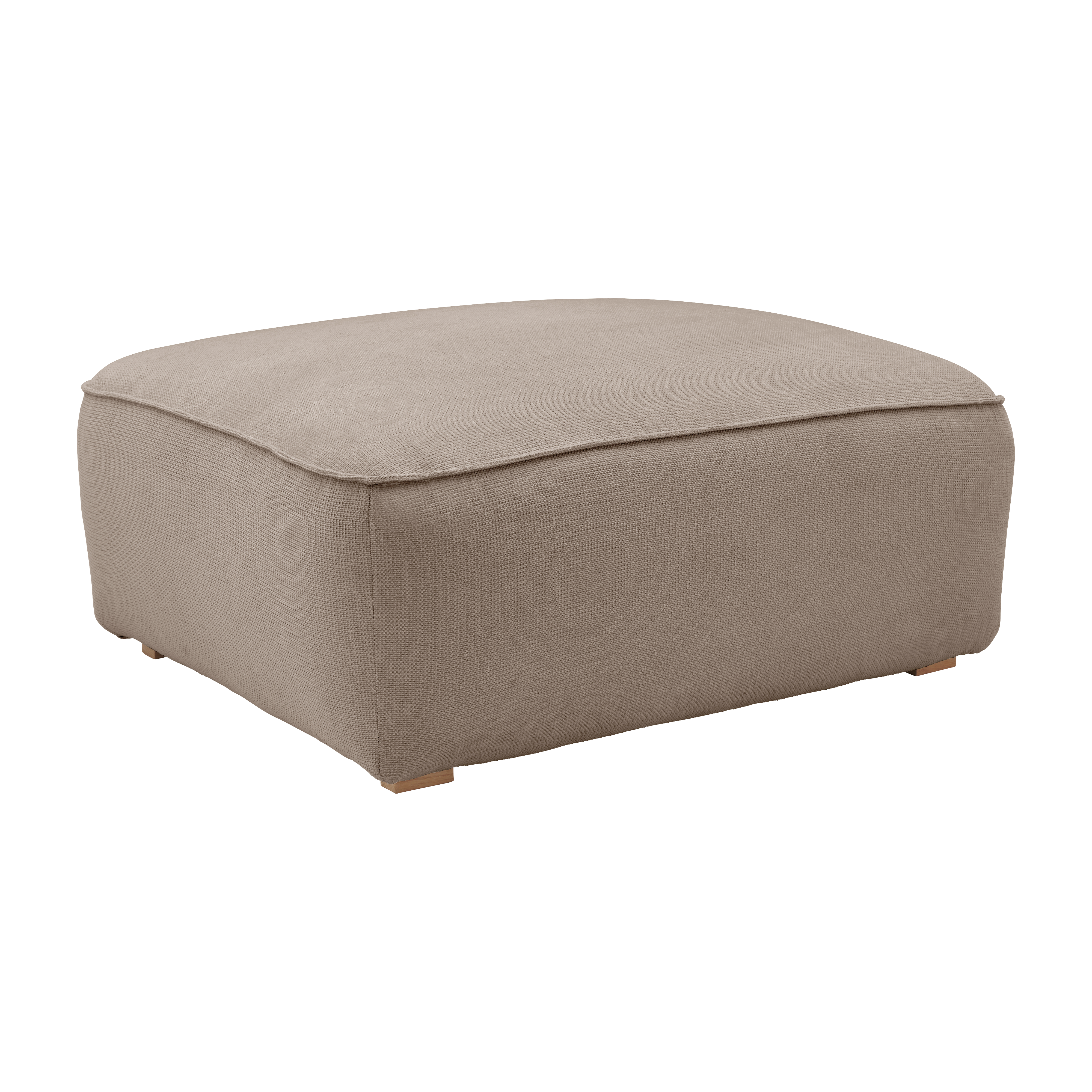 Grand pouf tissu Otis