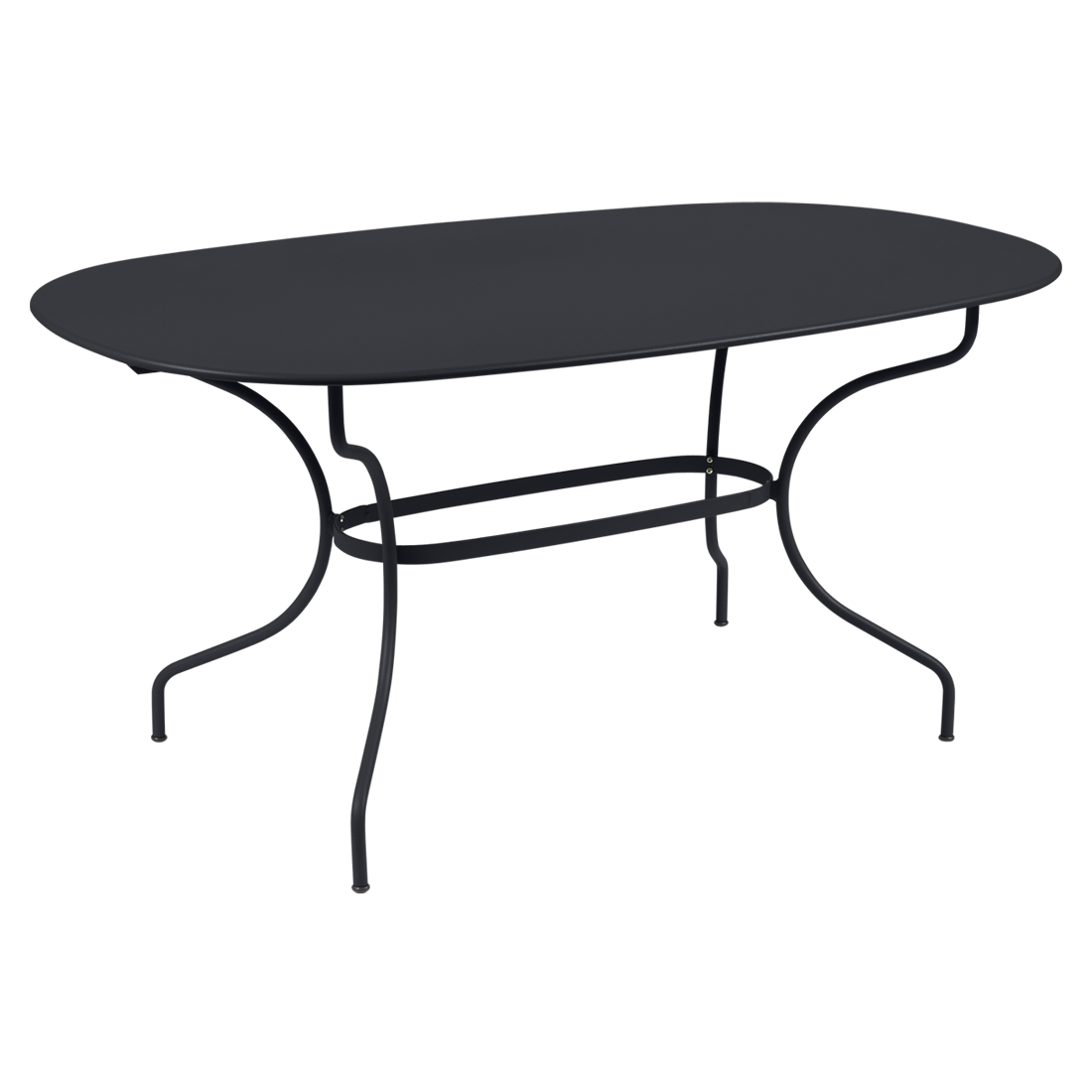 Table Ovale 160 x 90 cm Opéra+ en Acier