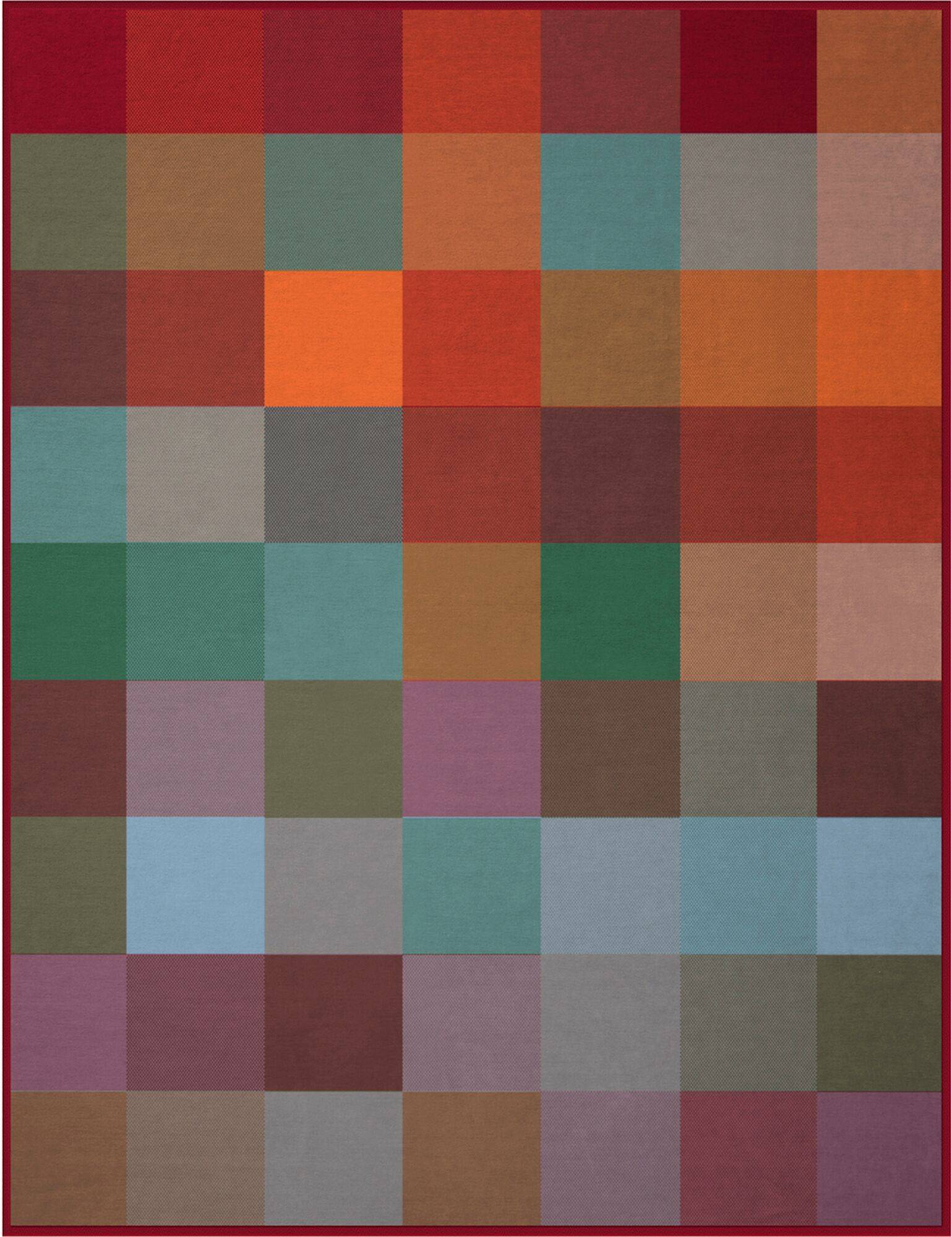 Couverture coton Cody - taille 150 x 200 cm - Multi