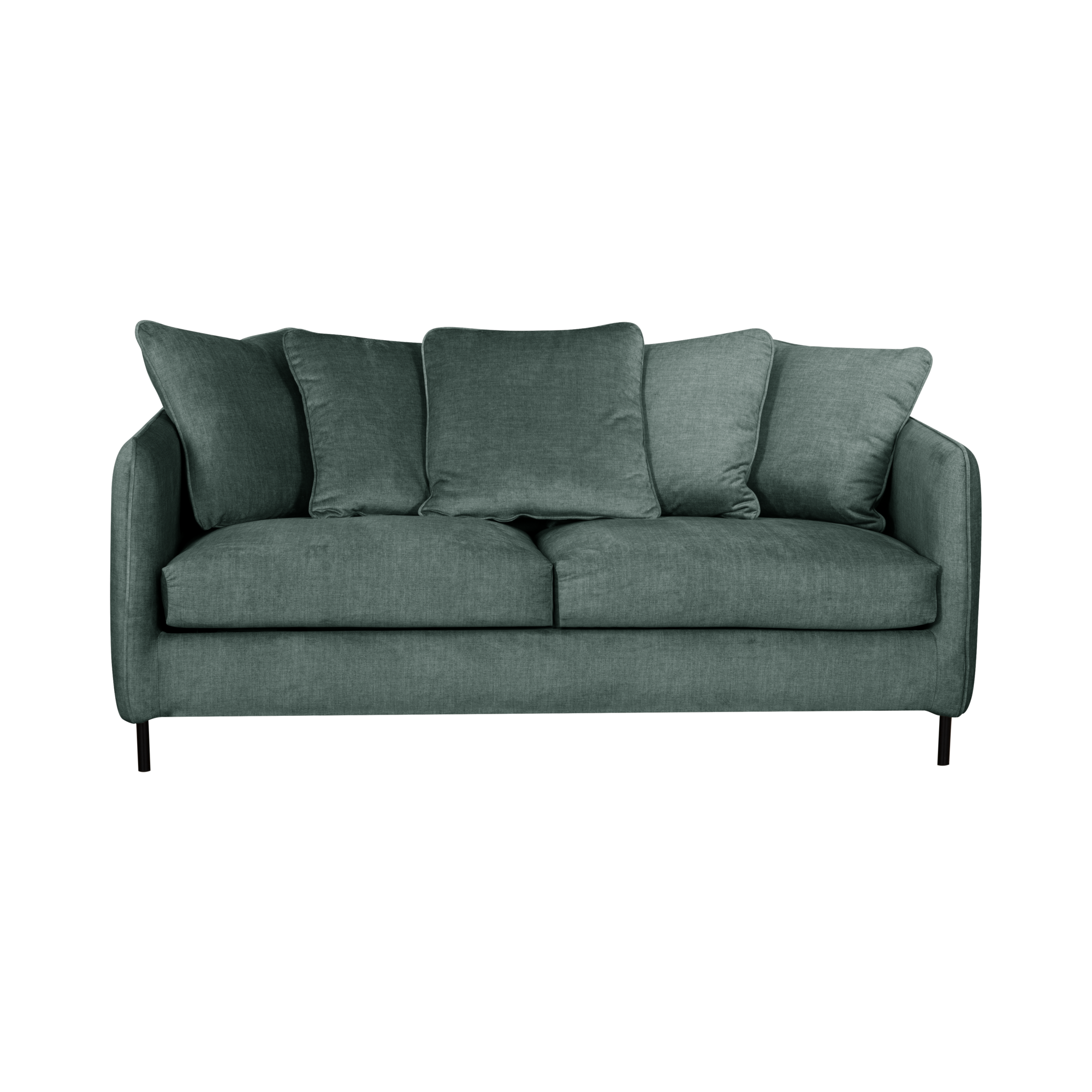 Canapé convertible velours Olympe 3 places