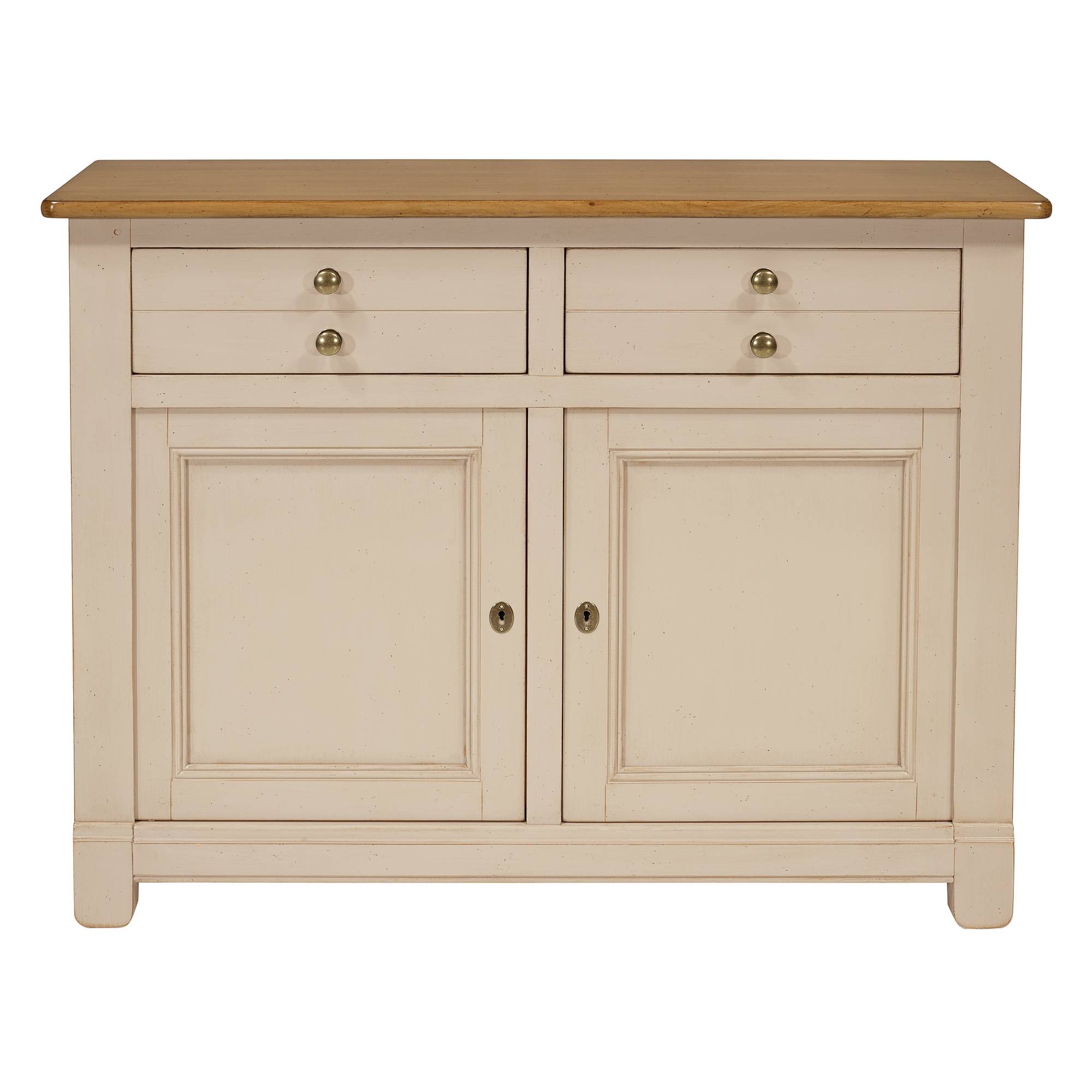 Meuble De Rangement Luberon - Maison Du Monde - Bois Sheesham - 162x48x85 Cm