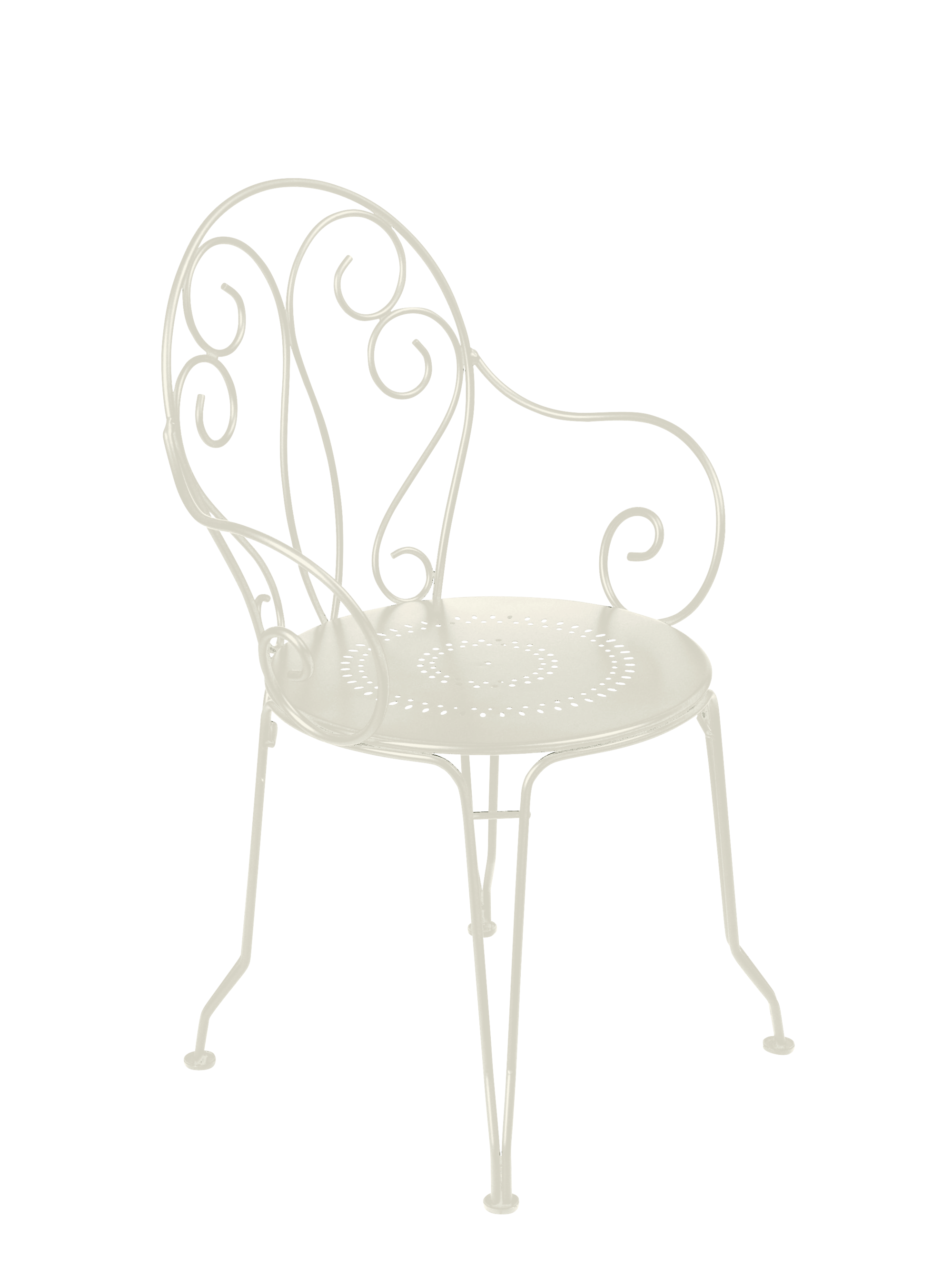 Lot de 2 Fauteuils Empilables Montmartre en Acier FERMOB