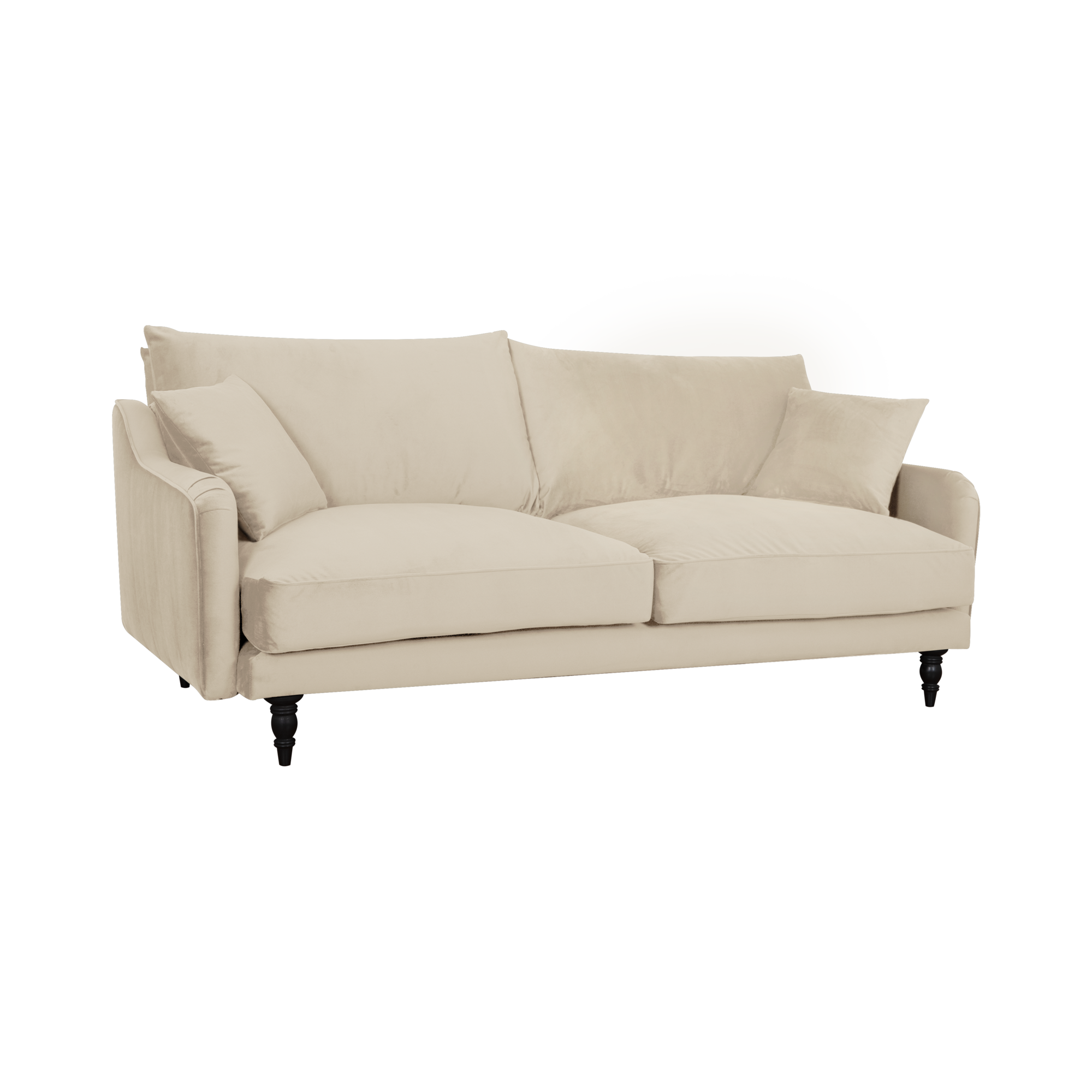 Canapé velours Olie