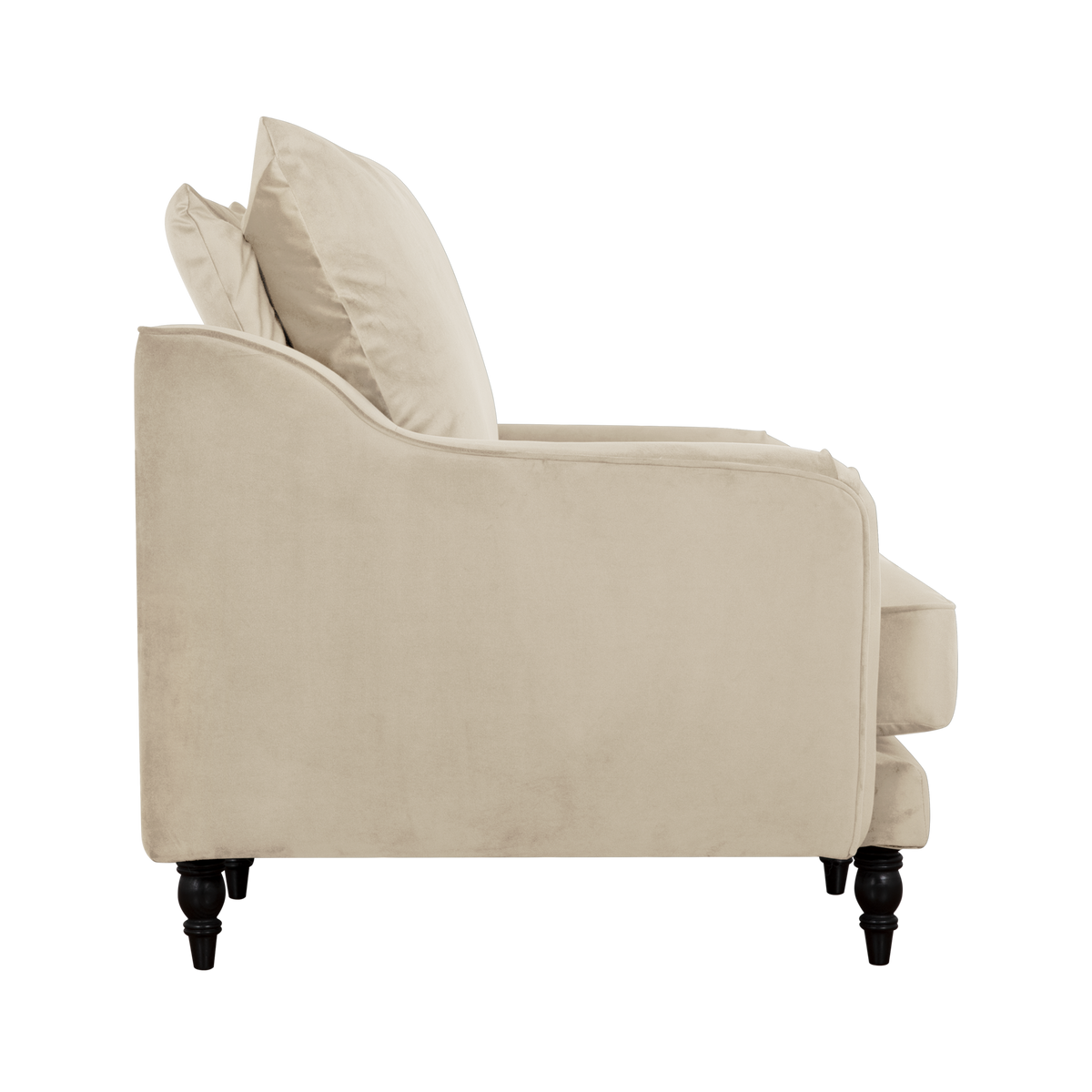 Fauteuil velours Olie Fauteuil velours Olie