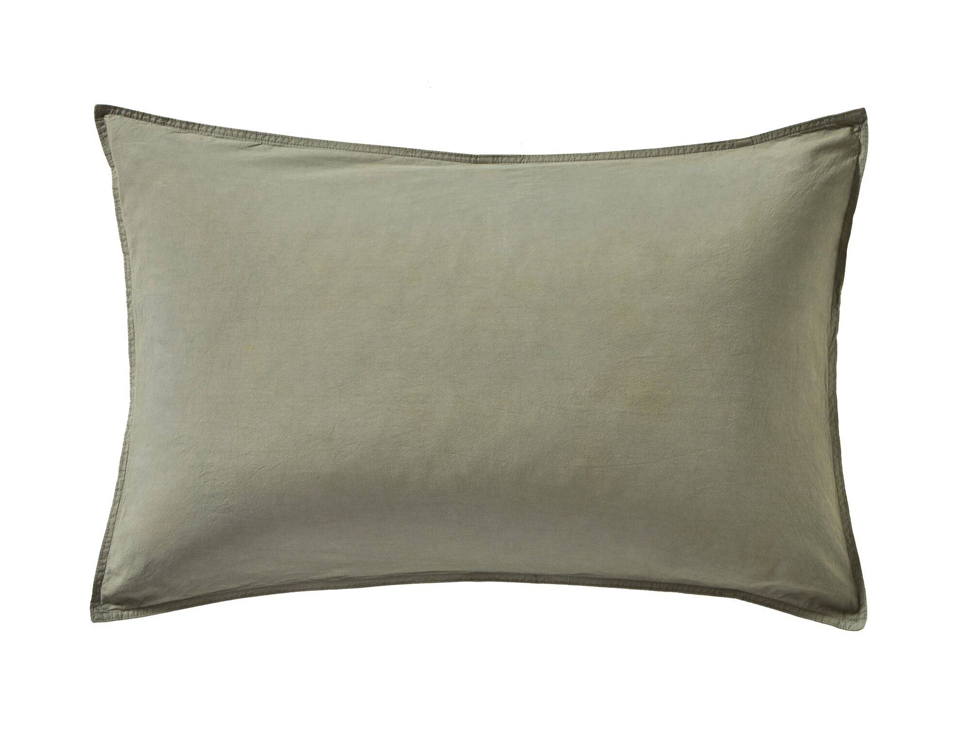 Taie percale lavée Bohème