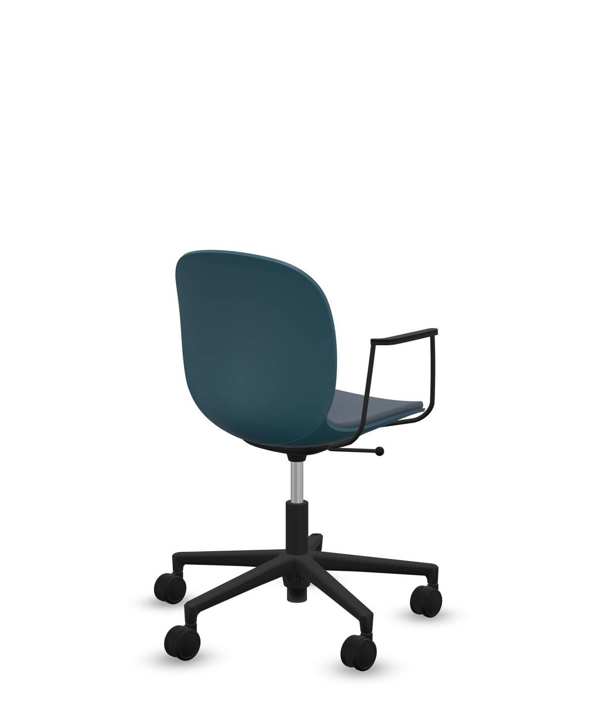 Chaise de bureau assise capitonnée avec accoudoirs Noor 6070S Chaise de bureau assise capitonnée avec accoudoirs Noor 6070S