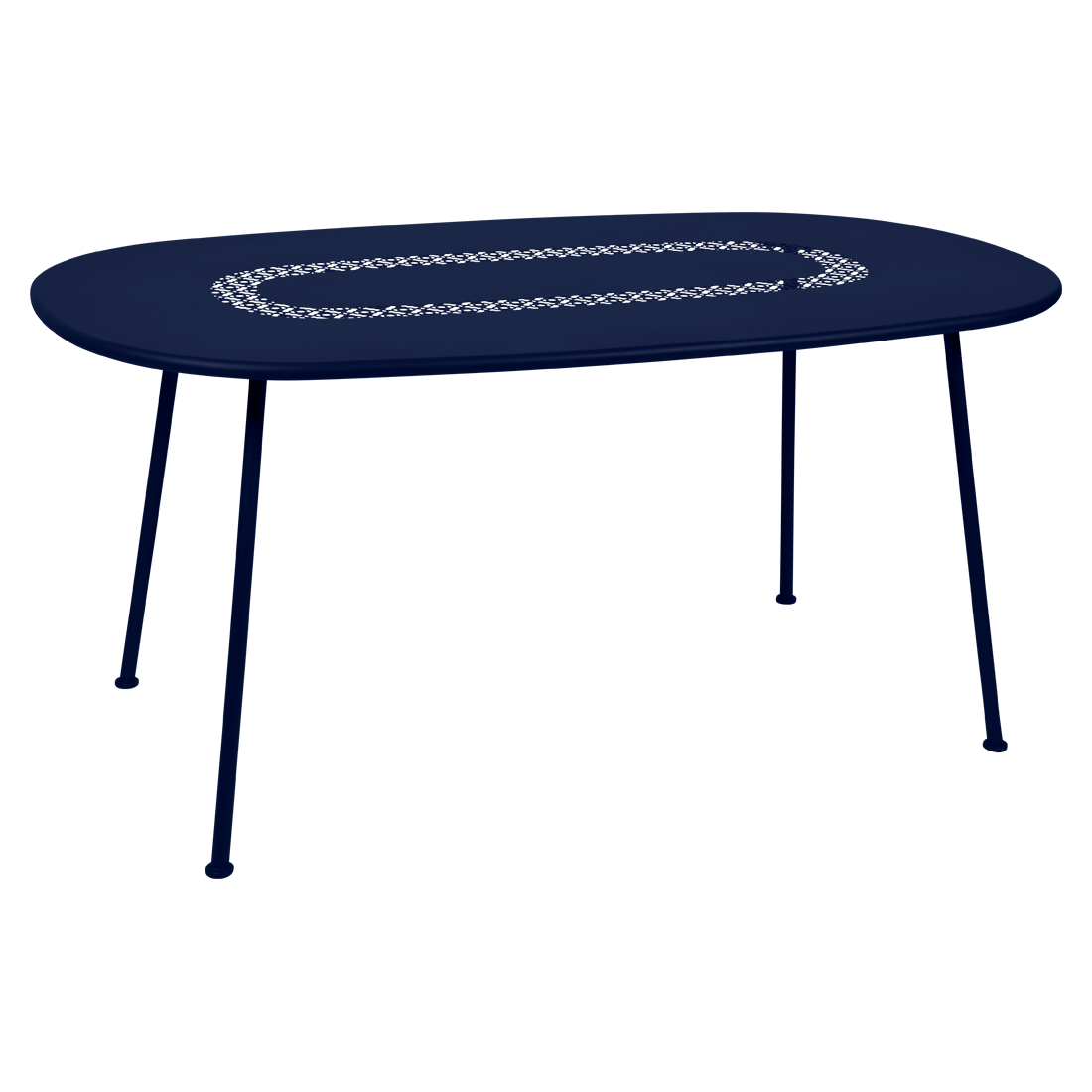 Table Ovale 160 x 90 cm Lorette en Acier