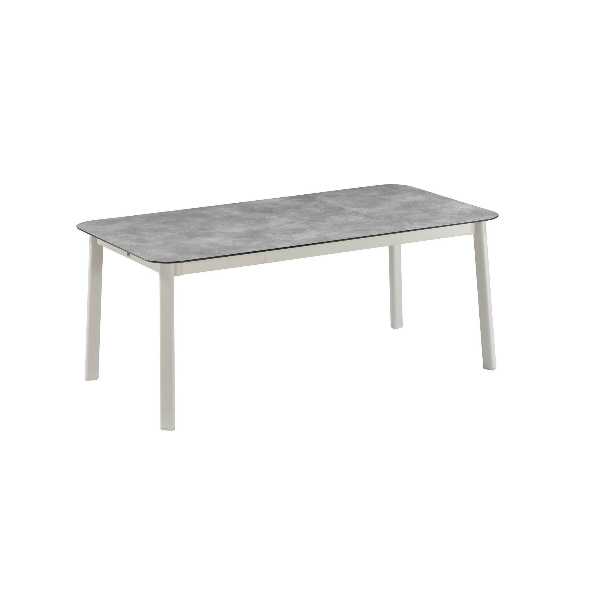 Table Rectangulaire à Allonge 190/250 x100 cm Oron Master en Aluminium LAFUMA