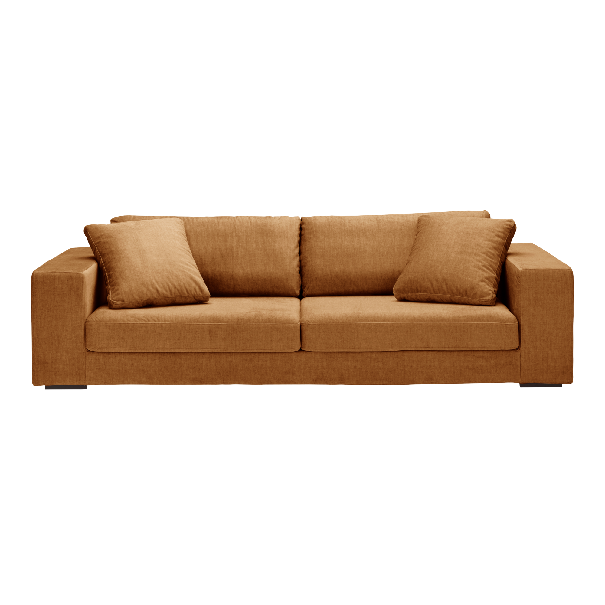 Canapé velours Maé