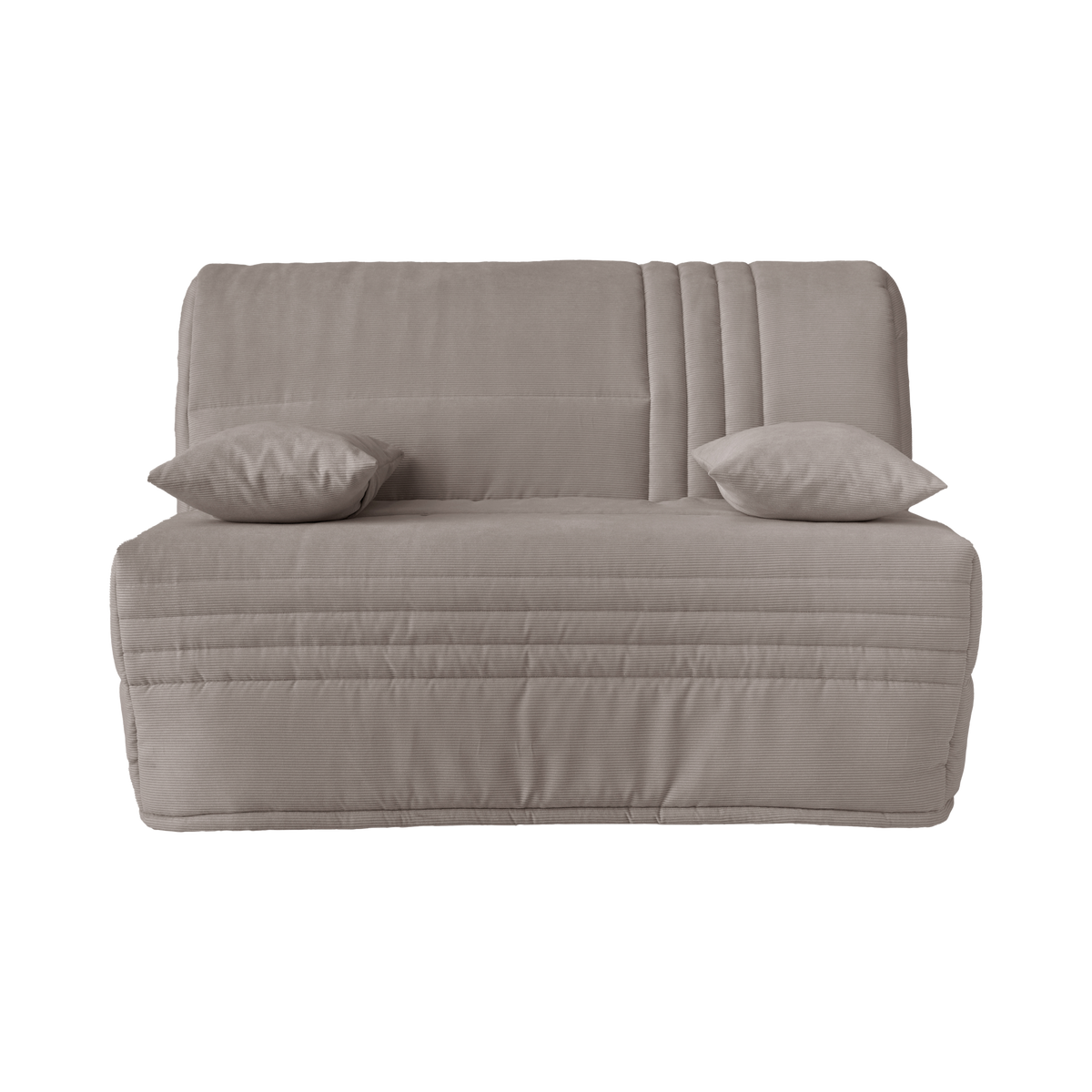 Canapé BZ velours côtelé matelas 15 cm Gaélia Canapé BZ velours côtelé matelas 15 cm Gaélia