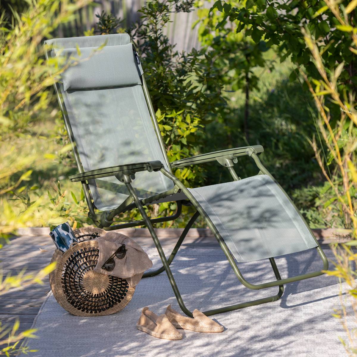 Fauteuil Relax Pliant R Clip Colorblock Fauteuil Relax Pliant R Clip Colorblock