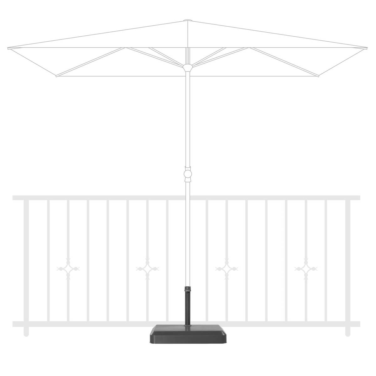 Pied de Parasol 20 kg en Béton Pied de Parasol 20 kg en Béton