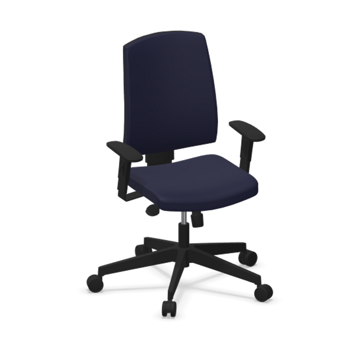 Fauteuil de bureau dossier capitonné et accoudoirs réglables Raya 23S Fauteuil de bureau dossier capitonné et accoudoirs réglables Raya 23S