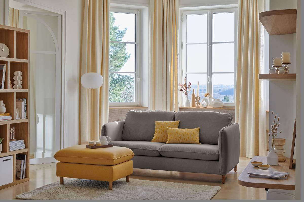 Repose-pieds tissu Portimo Repose-pieds tissu Portimo