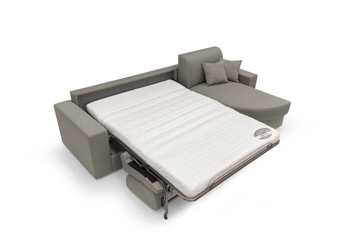 Canapé d'angle convertible tissu déhoussable Aubin Canapé d'angle convertible tissu déhoussable Aubin