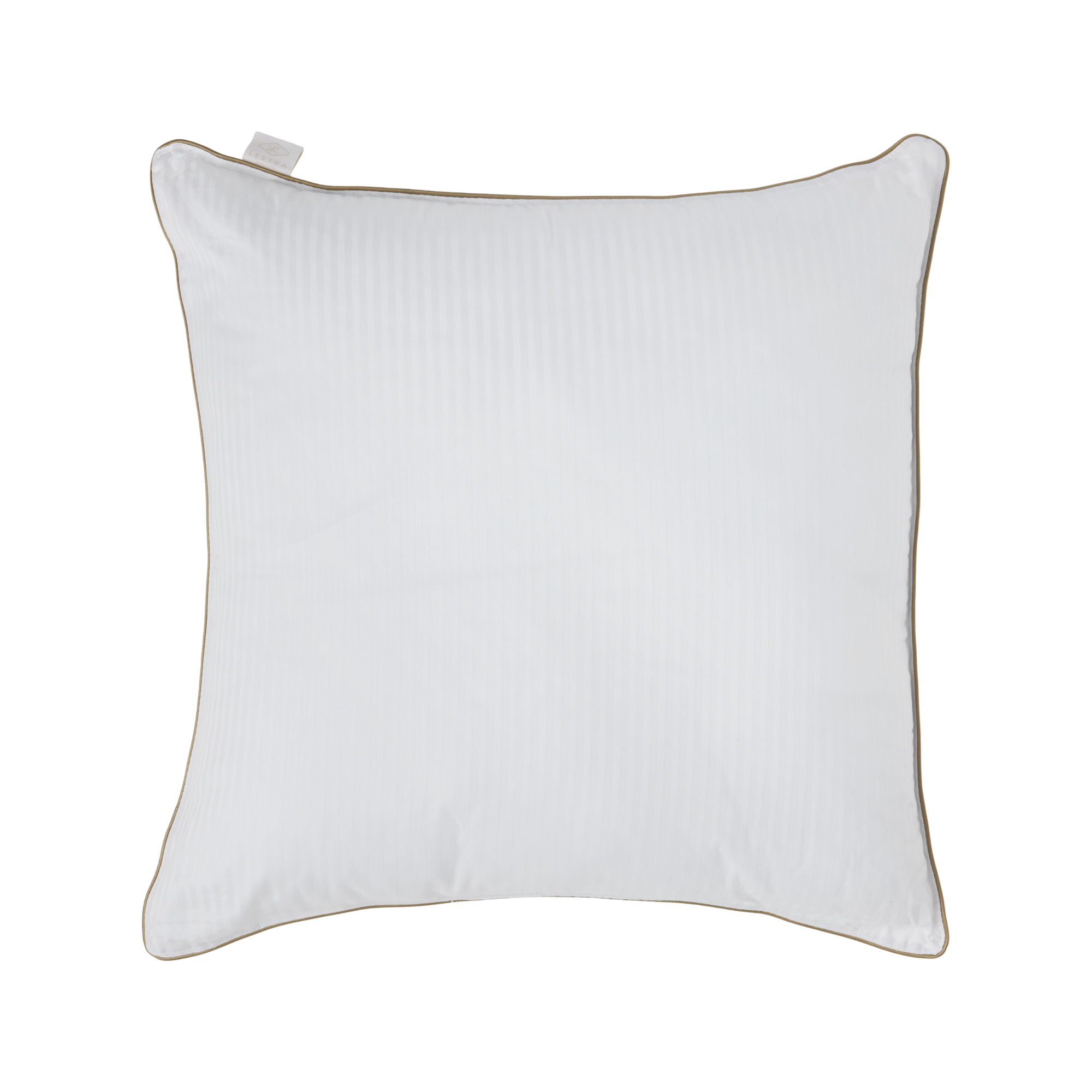 Un oreiller haut de gamme bien sûr que c'est réalisable !Découvrez Léonore un oreiller Camif.Sa particularité, il est entièrement déhoussable, son enveloppe est lavable, hygiène parfaite.Son enveloppe est en coton avec des rayures satinées ce qui le rend très élégant.Son garnissage est en Com'Duv® 100% polyester siliconé, une matière première de qualité. Avec une finition passepoil aux allures luxueuses